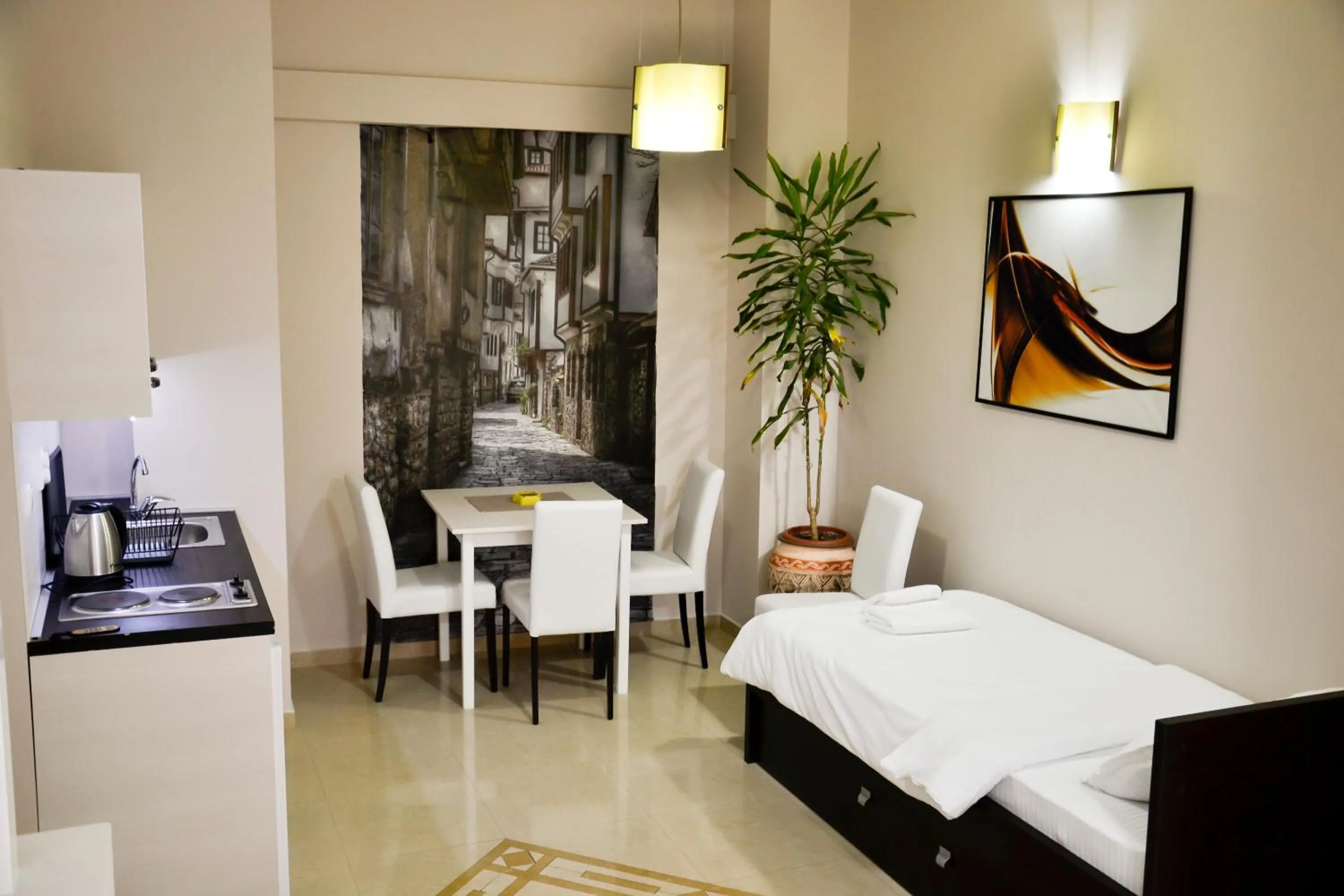 Bed in Di Angolo Apartments