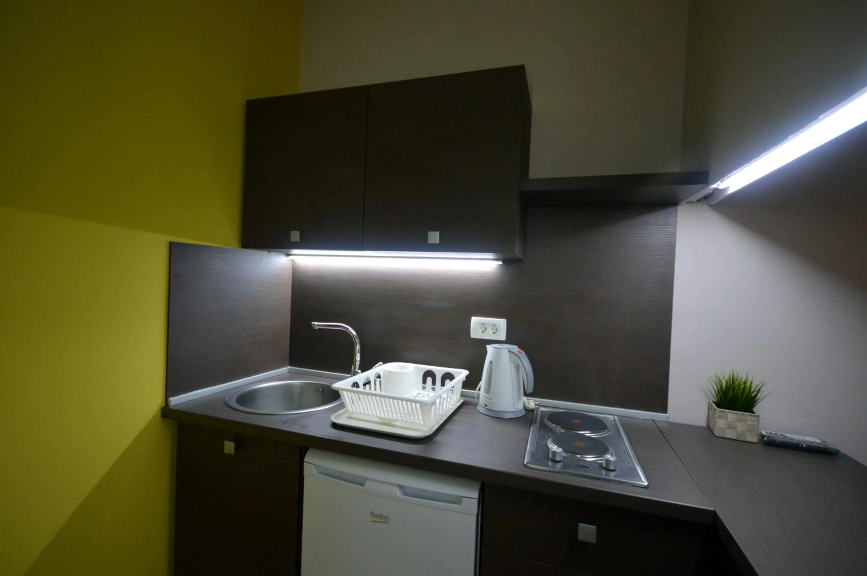 Kitchen or kitchenette in Di Angolo Apartments