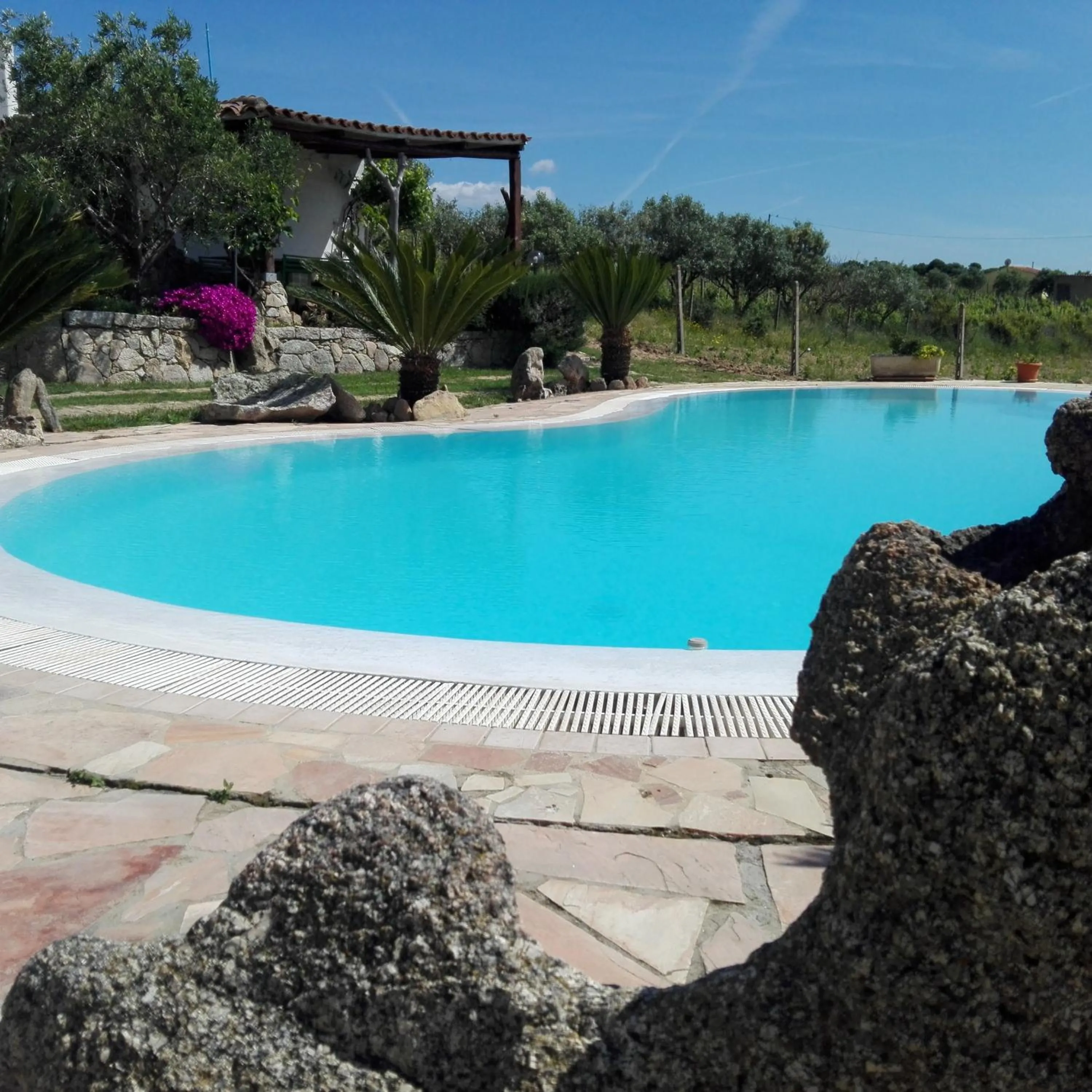 Swimming pool in Agriturismo B&B Domo De Resteblas
