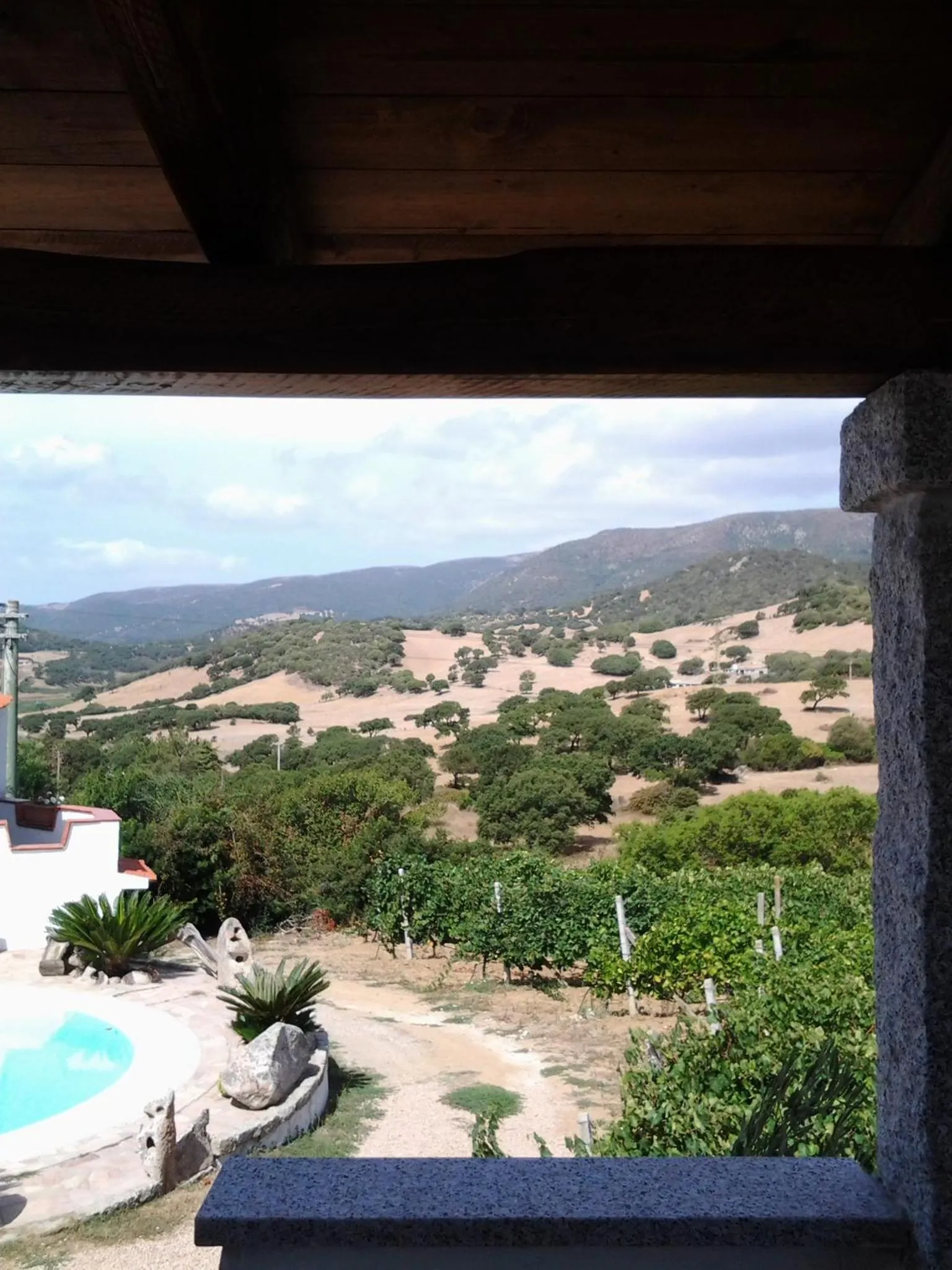 Balcony/Terrace in Agriturismo B&B Domo De Resteblas