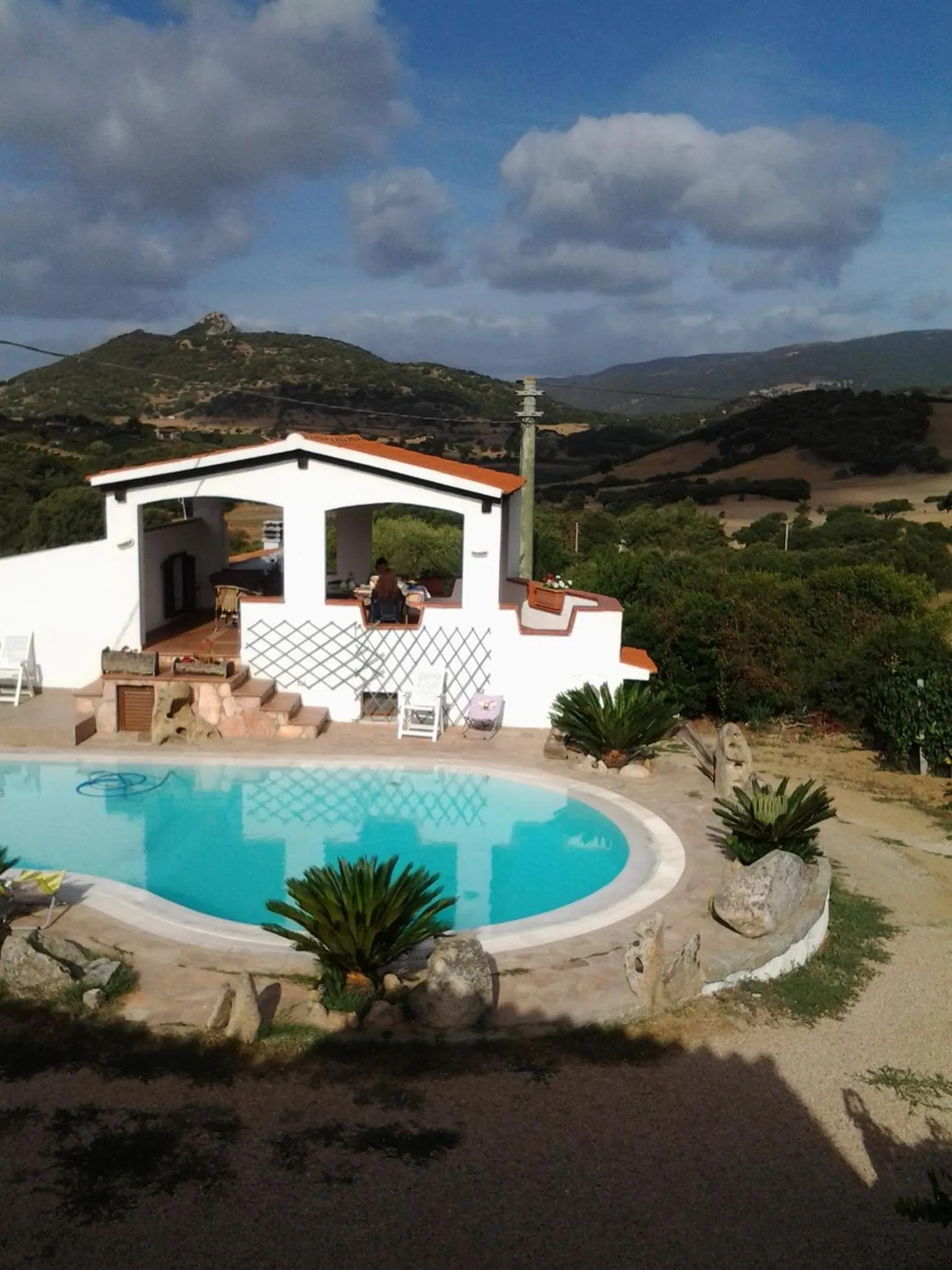 Balcony/Terrace in Agriturismo B&B Domo De Resteblas