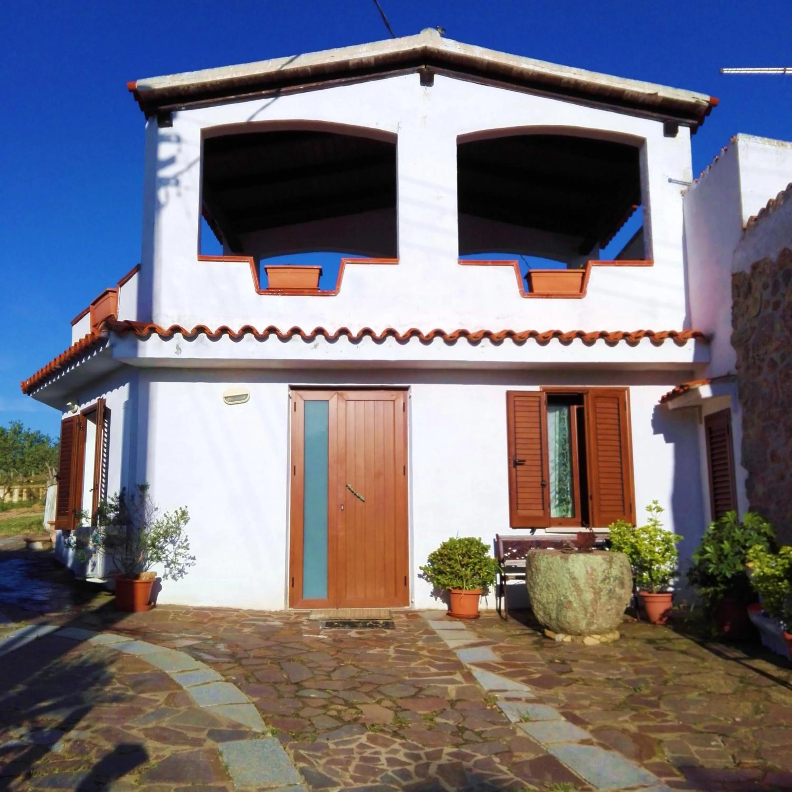 Property building in Agriturismo B&B Domo De Resteblas