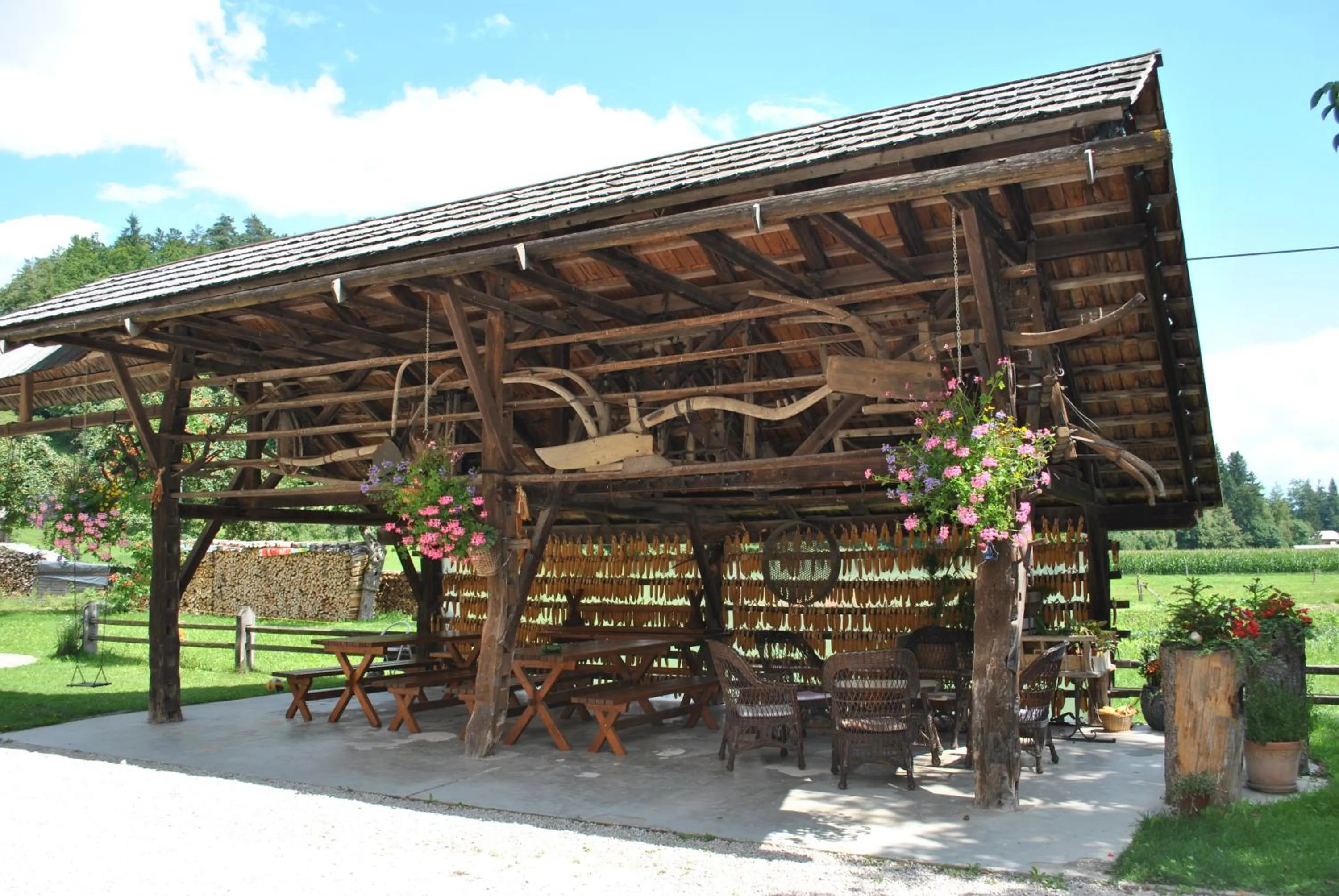 Facade/entrance in Farm Holidays Povsin