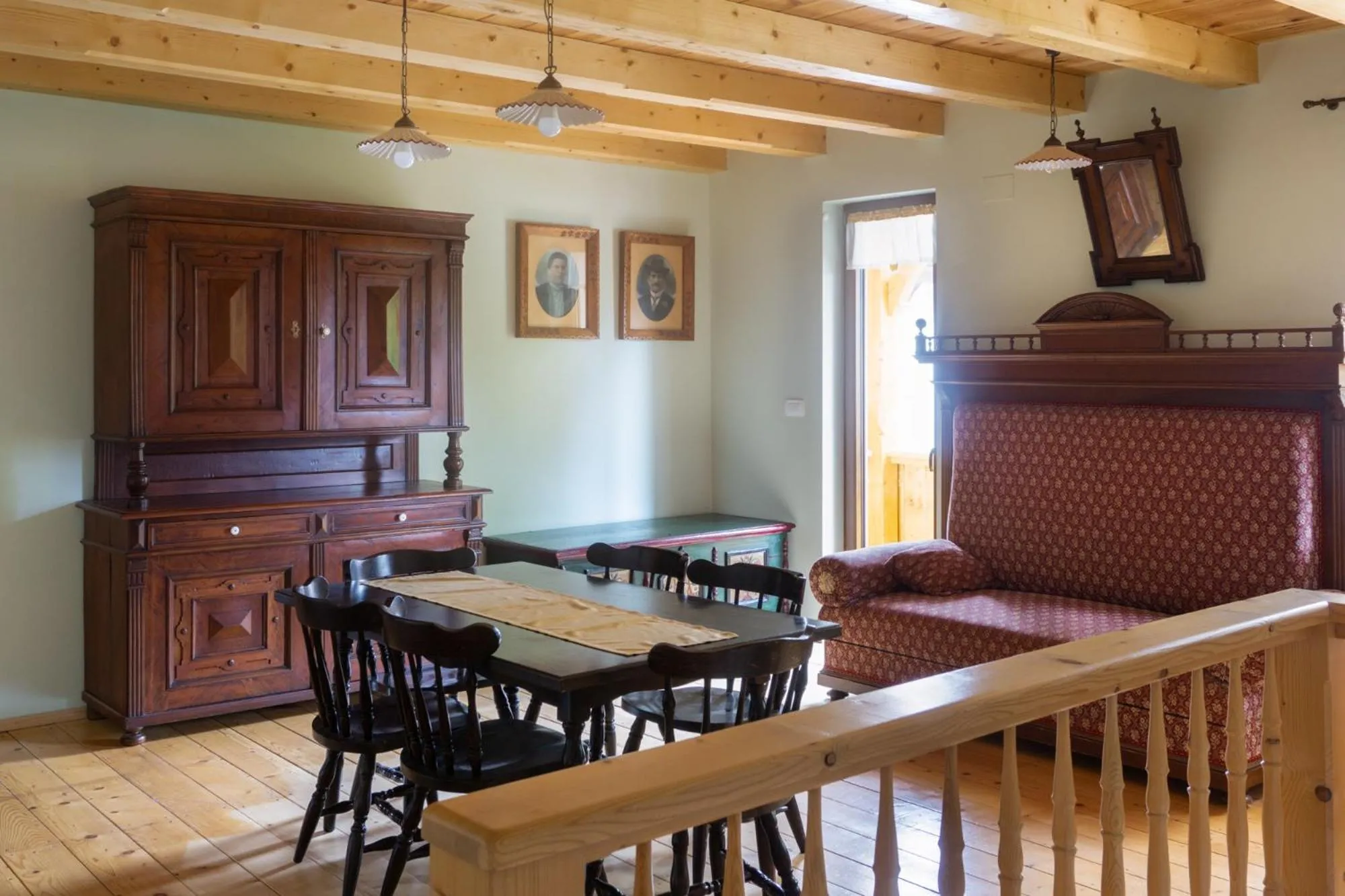 Living room in Farm Holidays Povsin
