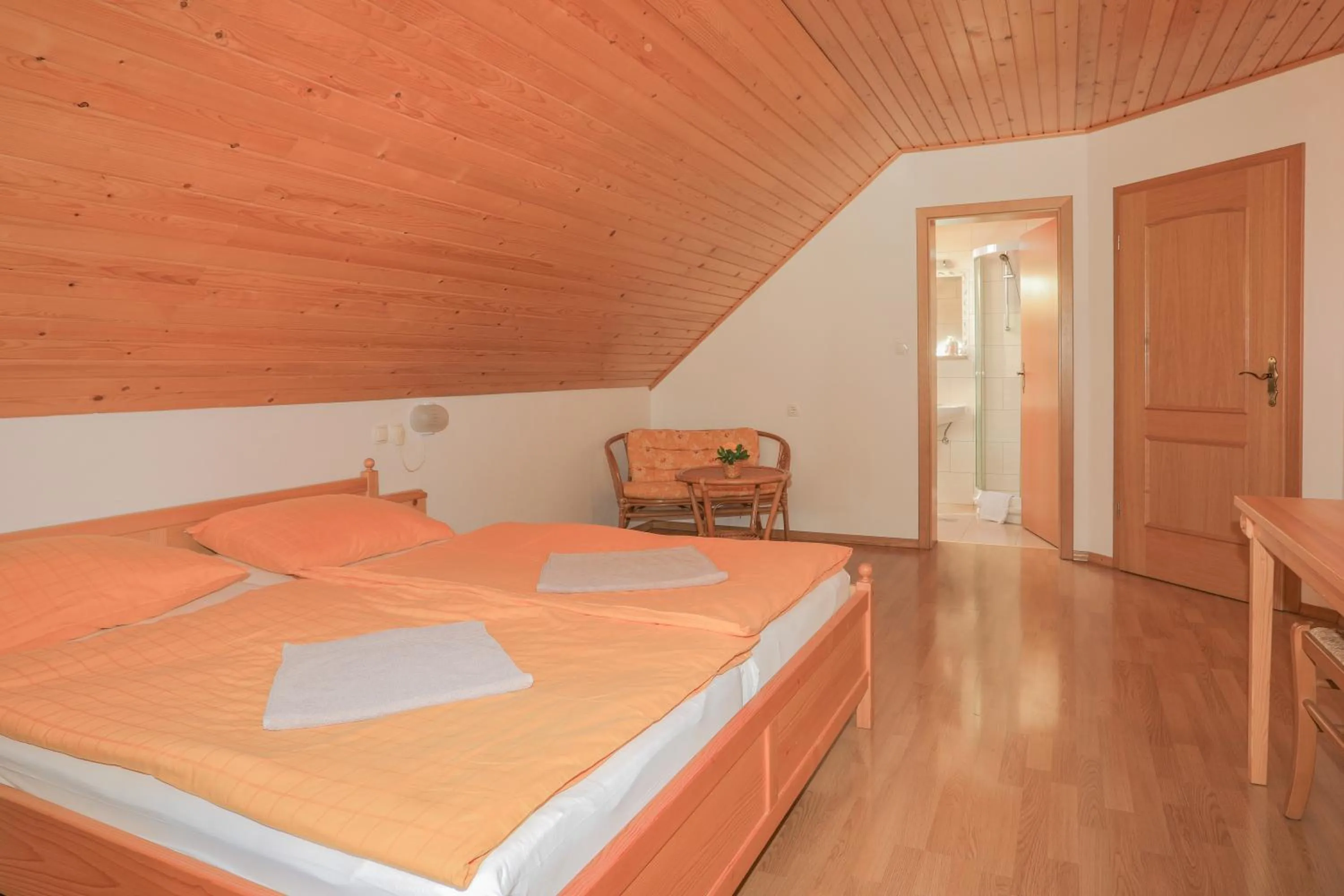 Bedroom, Bed in Farm Holidays Povsin