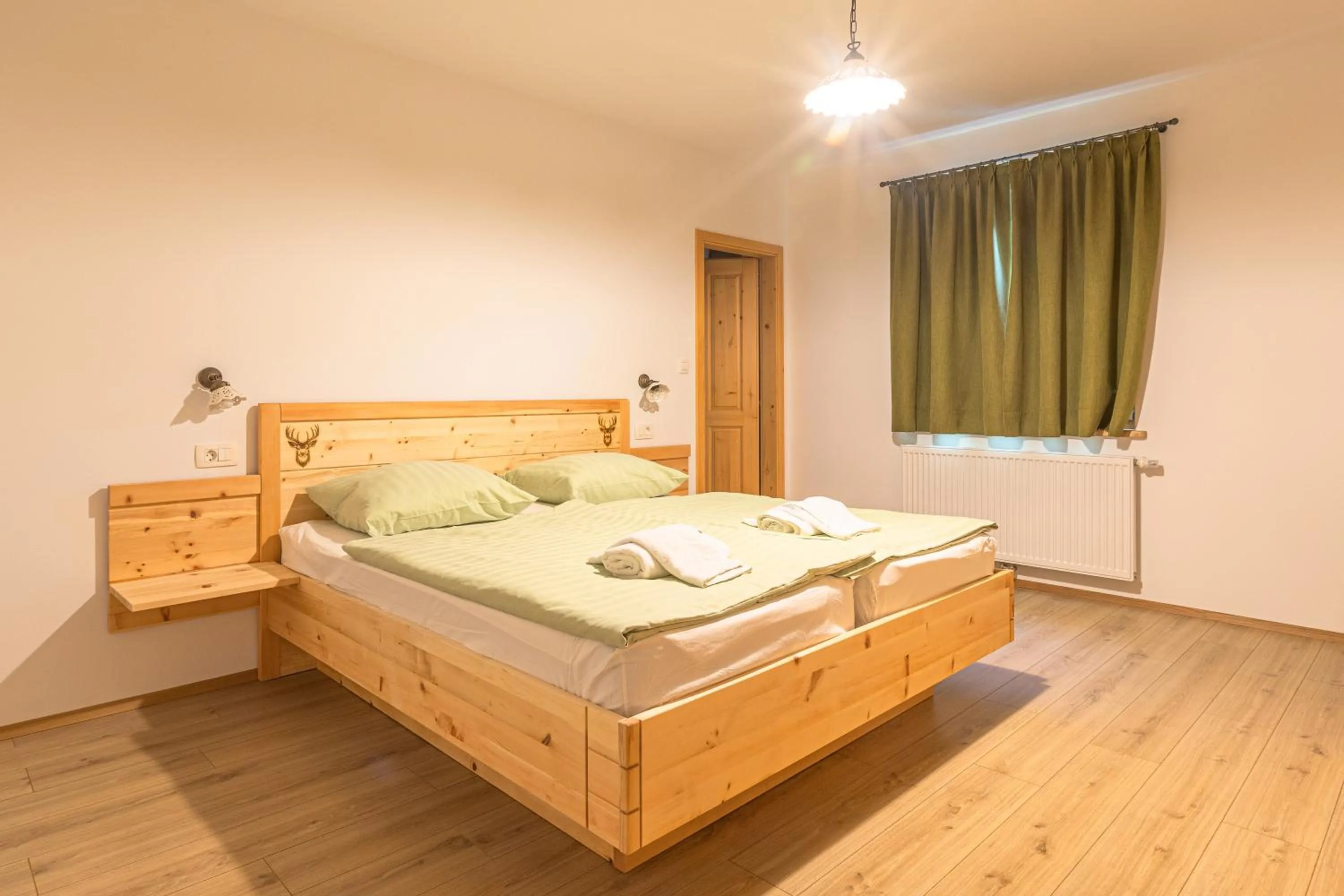 Bed in Farm Holidays Povsin