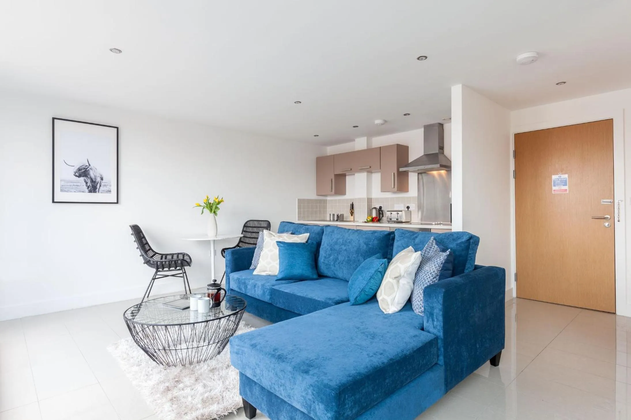 Seating area in KSpace @ The Point