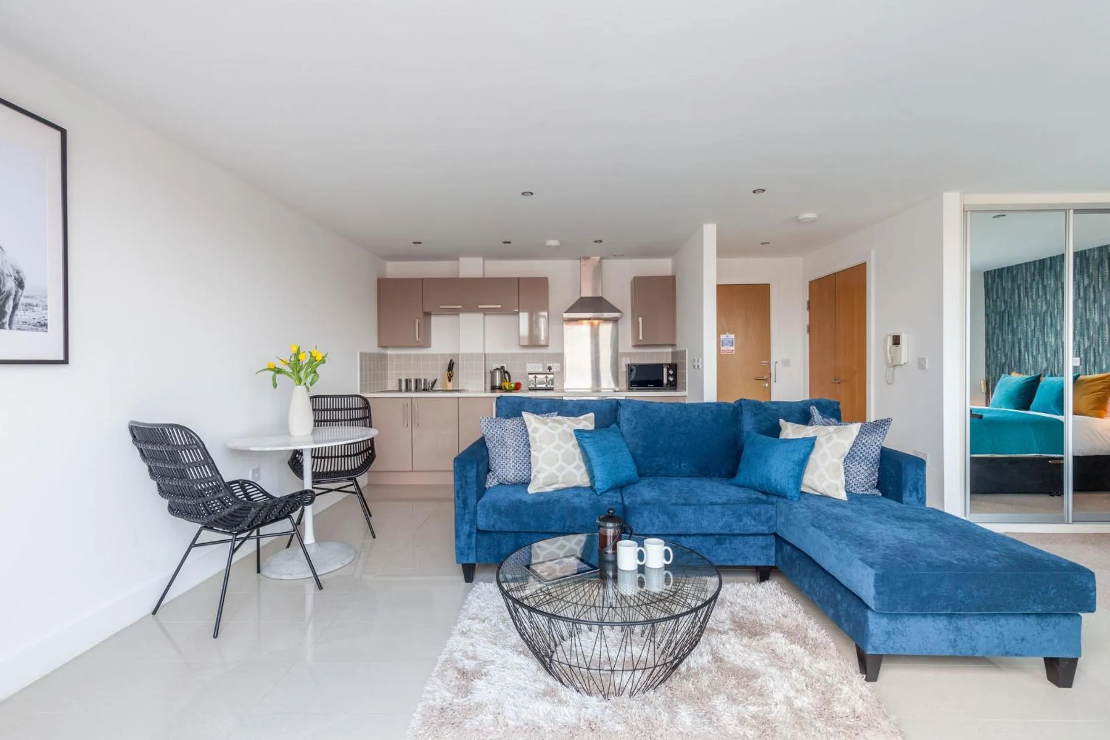 Seating area in KSpace @ The Point