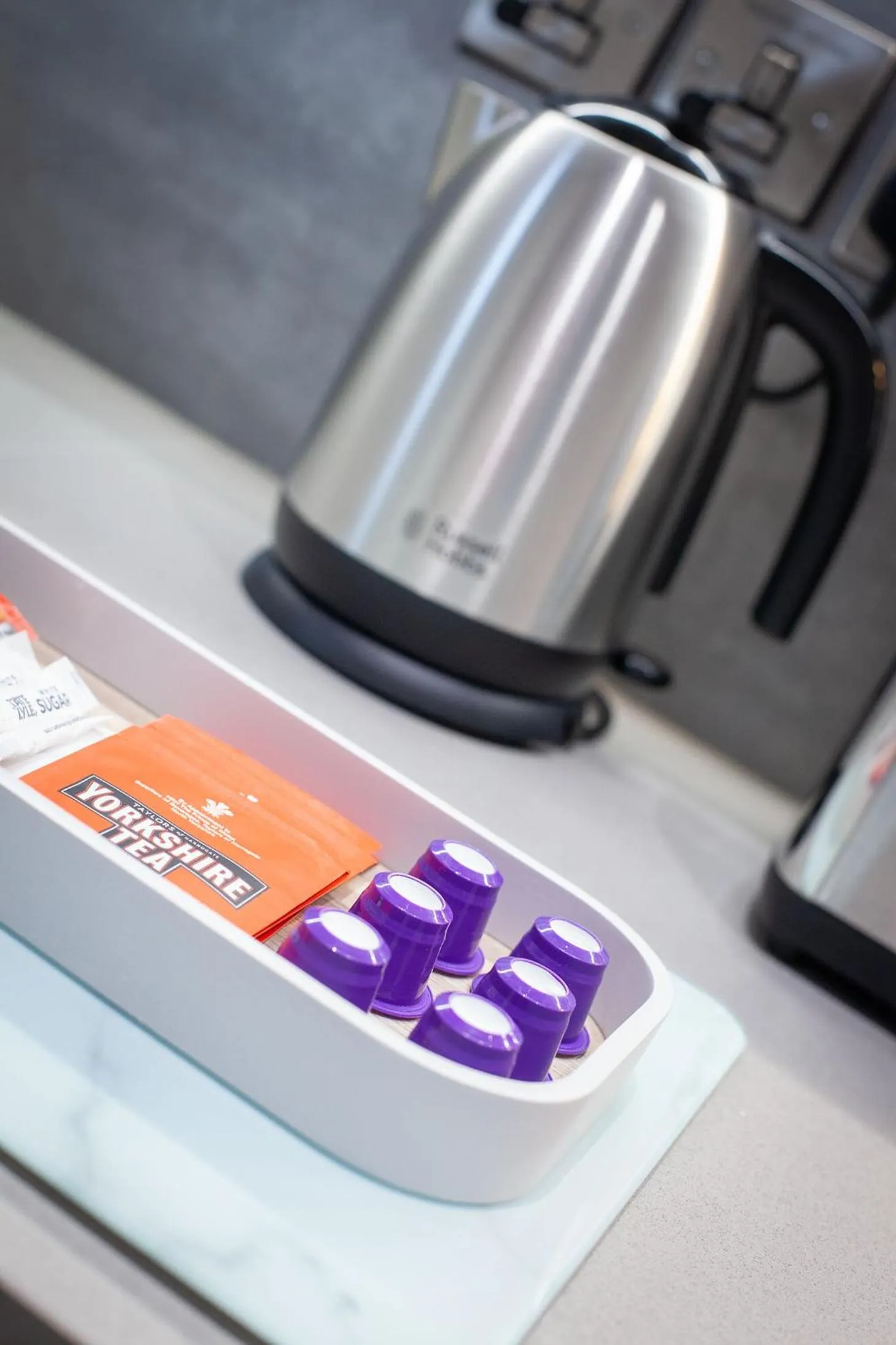 Coffee/tea facilities in KSpace @ The Point