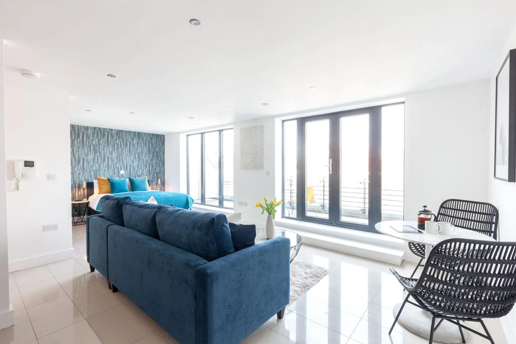 Seating area in KSpace @ The Point