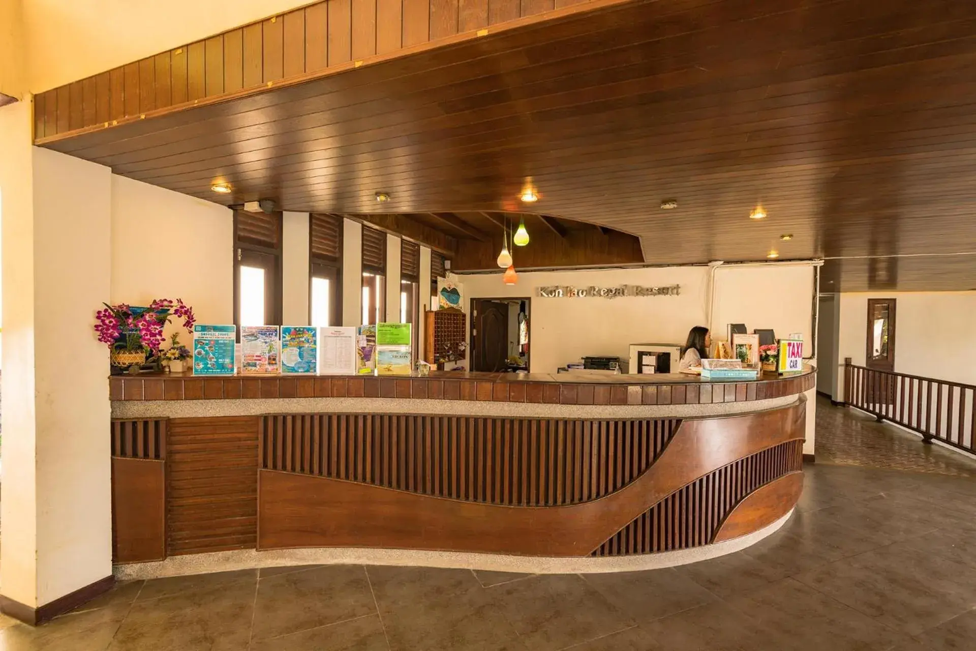 Lobby or reception in Koh Tao Regal Resort - SHA Plus Lobby or reception in Koh Tao Regal Resort - SHA Plus
