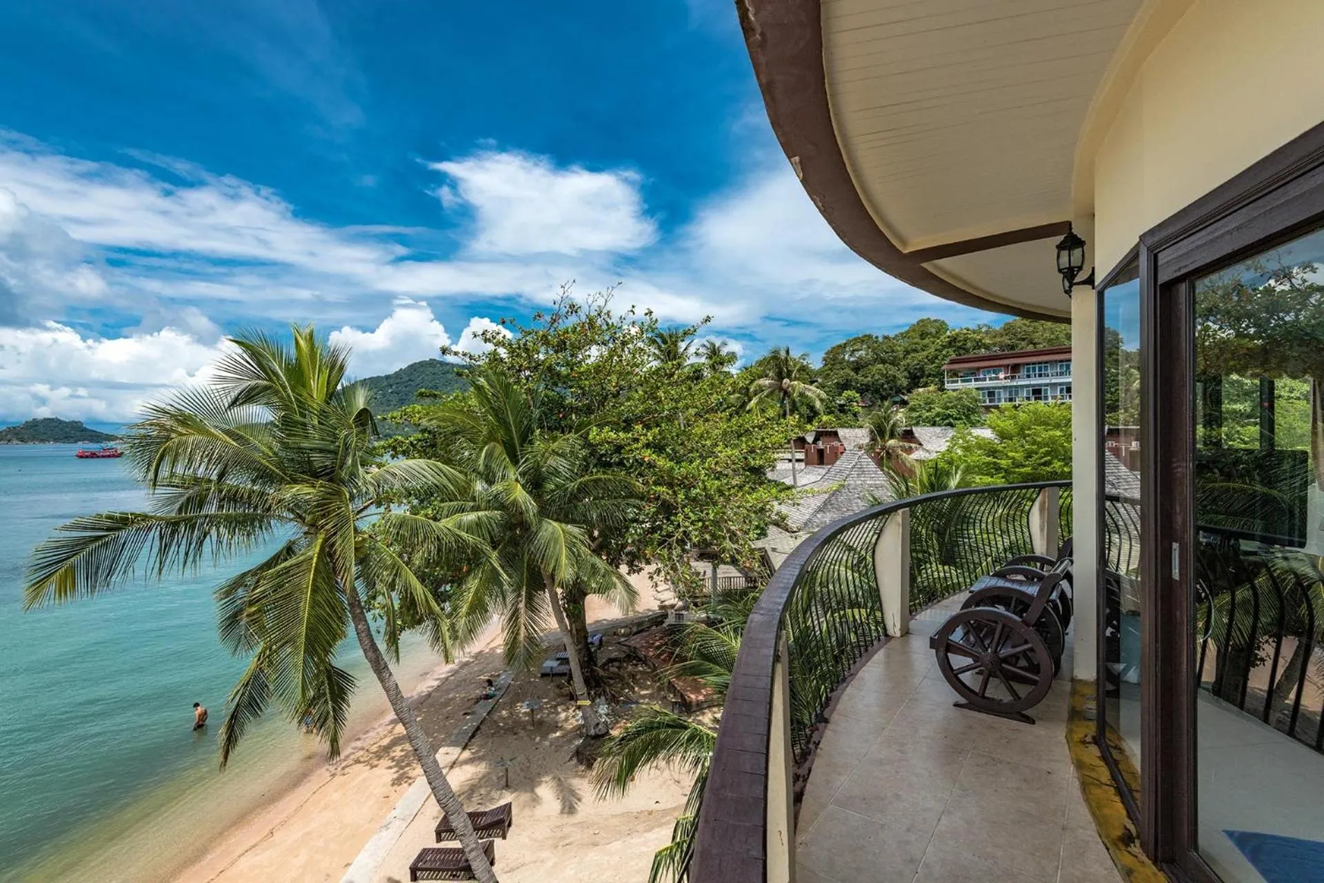 Balcony/Terrace in Koh Tao Regal Resort - SHA Plus