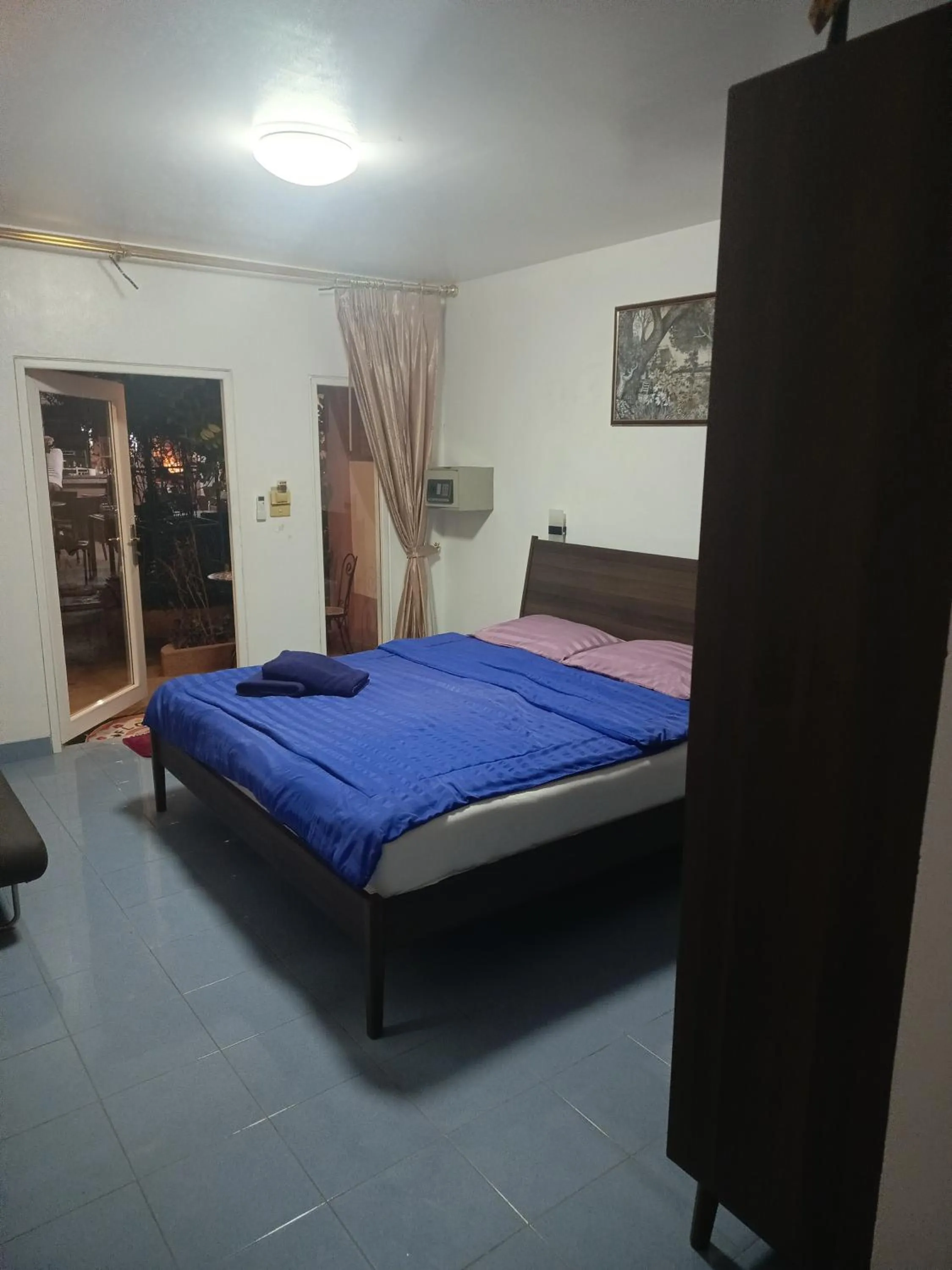 Bed in Udon Thai House Resort & Hotel