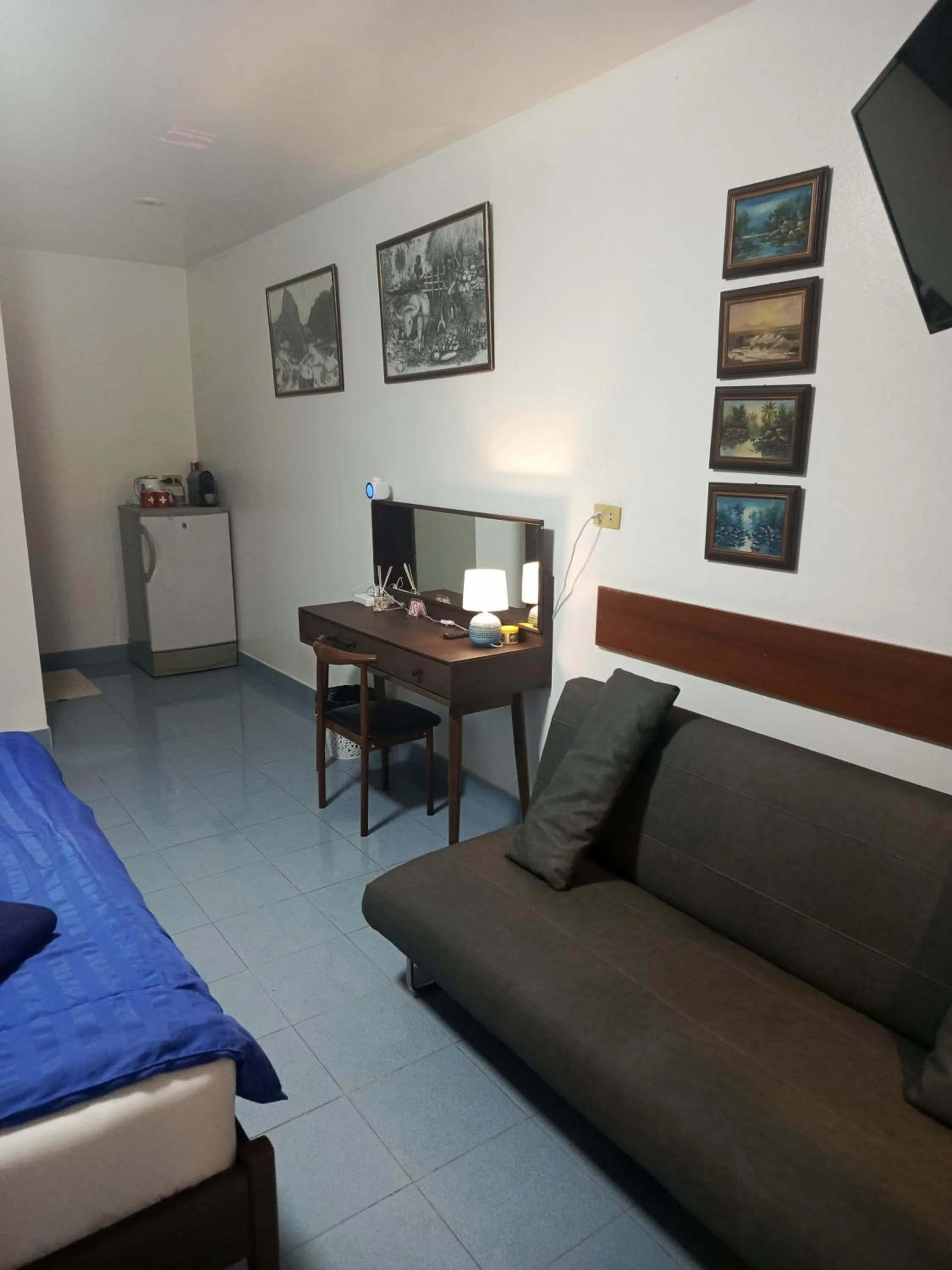 Bed in Udon Thai House Resort & Hotel