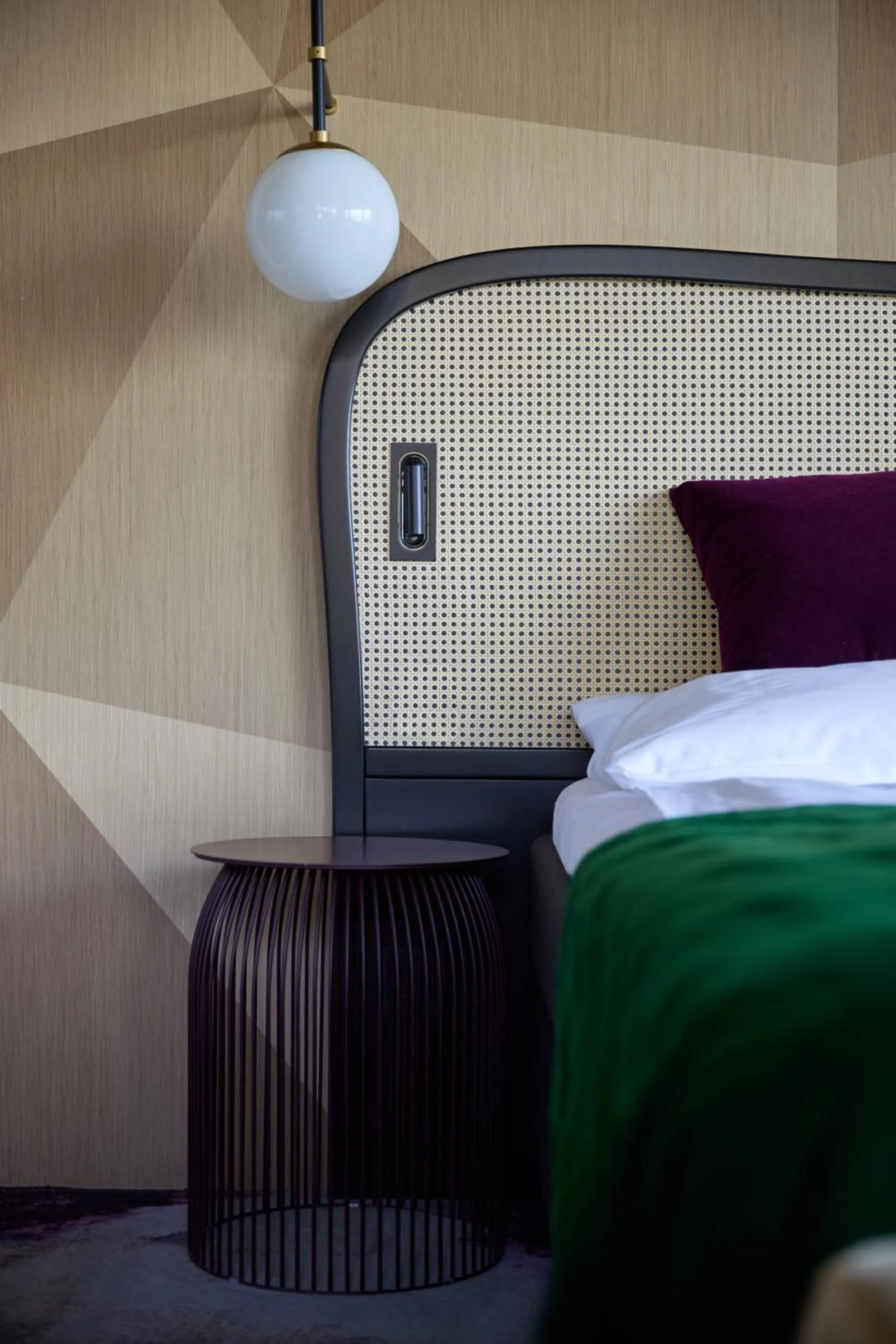 Bed in The Hide Flims Hotel