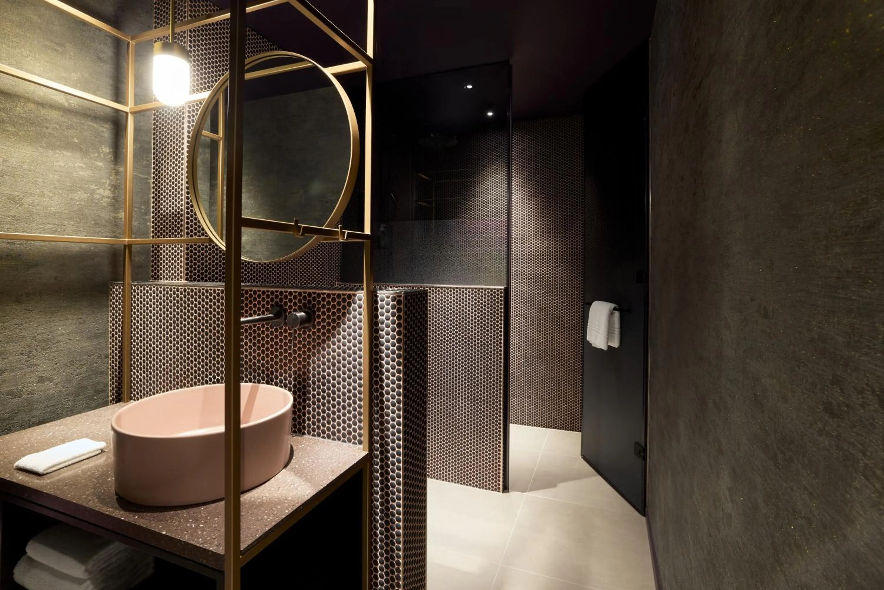 Bathroom in The Hide Flims Hotel