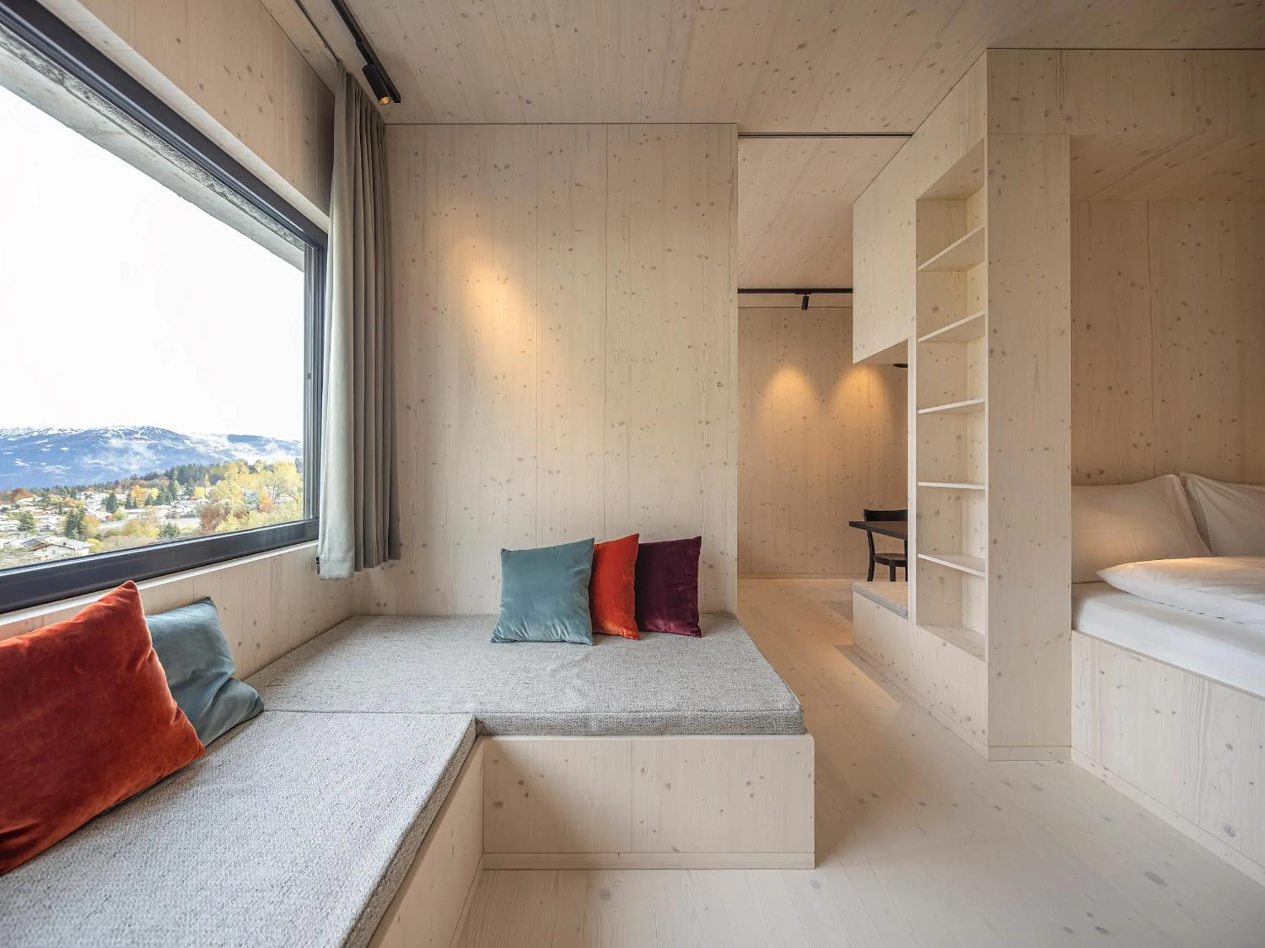 Photo of the whole room, Bed in The Hide Flims Hotel