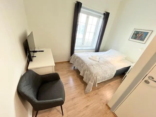 Bed in Verkshotellet Jørpeland