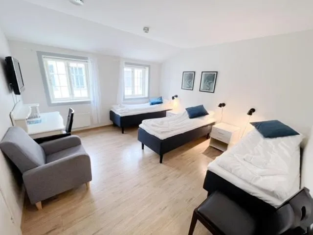 Bed in Verkshotellet Jørpeland