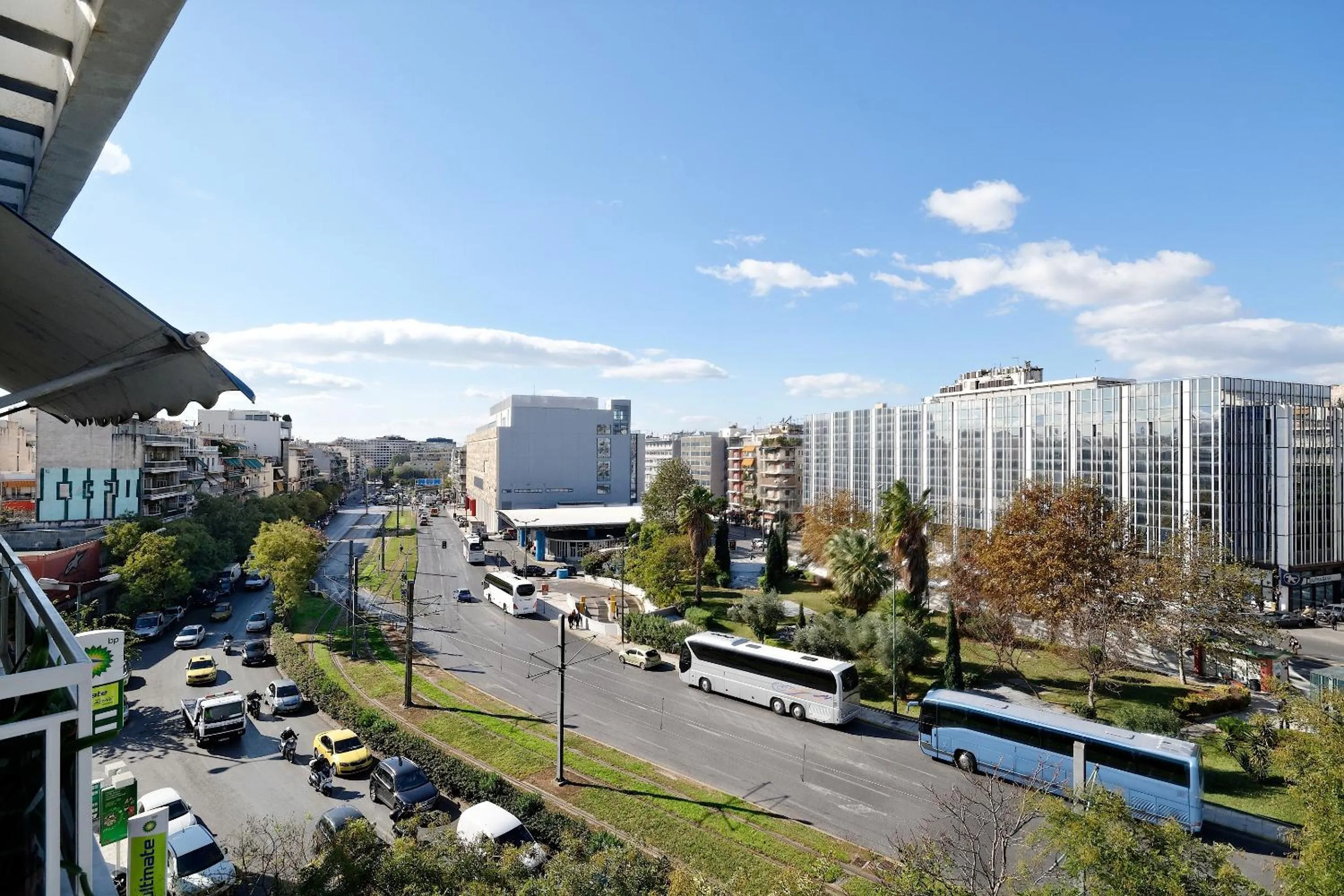 City view in Athens Heartbeat