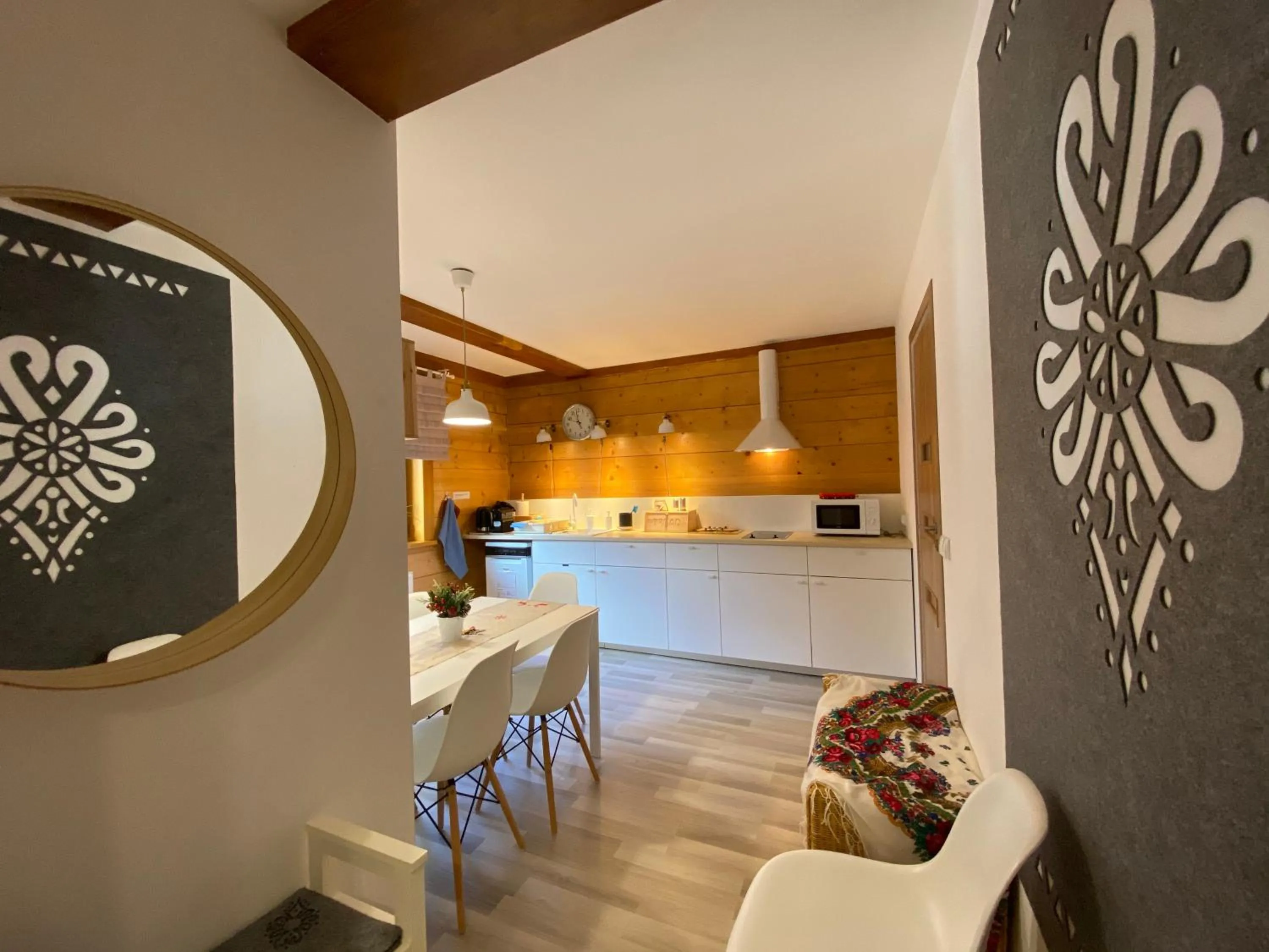 Kitchen or kitchenette in Domek Leśny