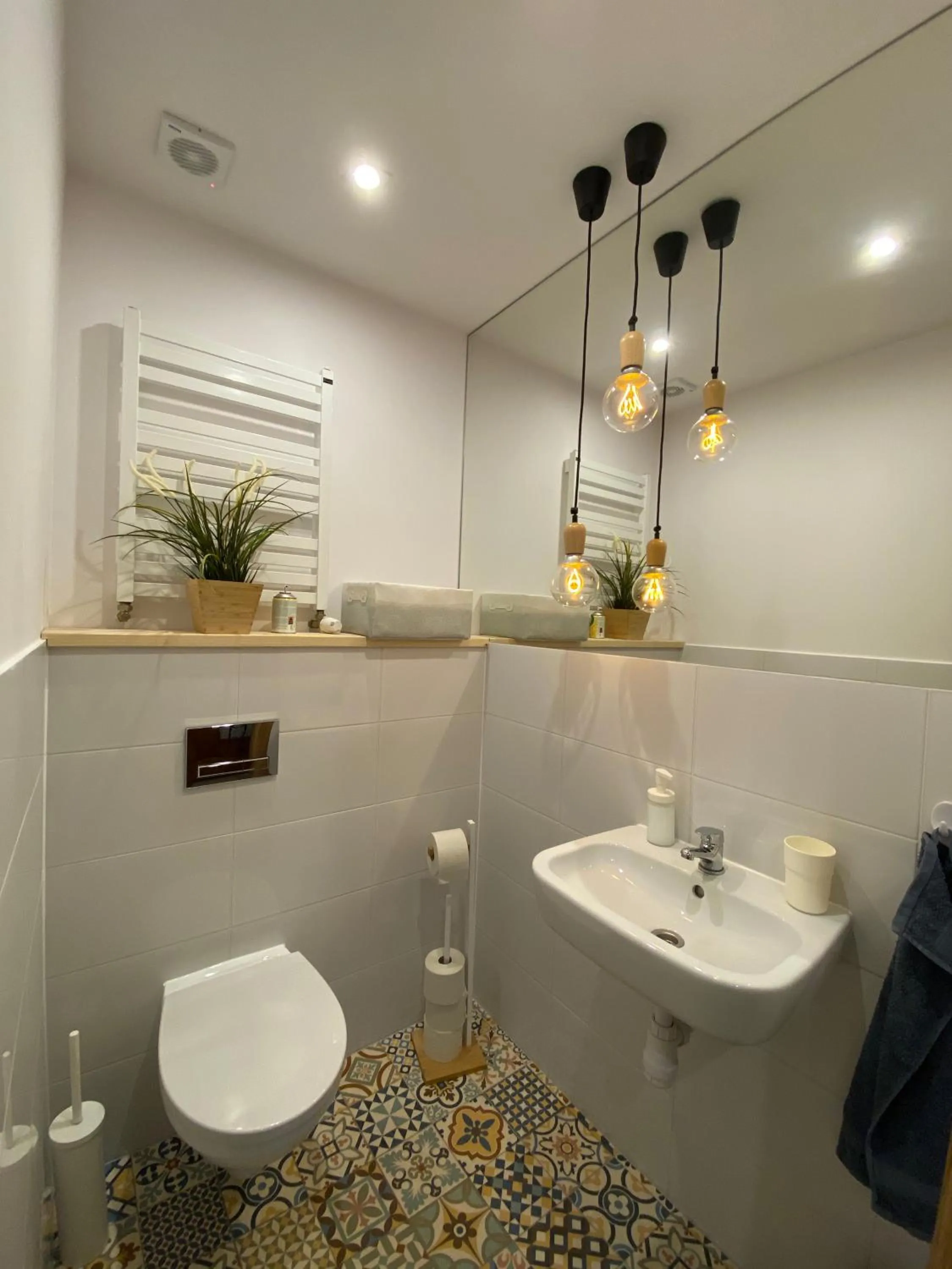 Bathroom in Domek Leśny