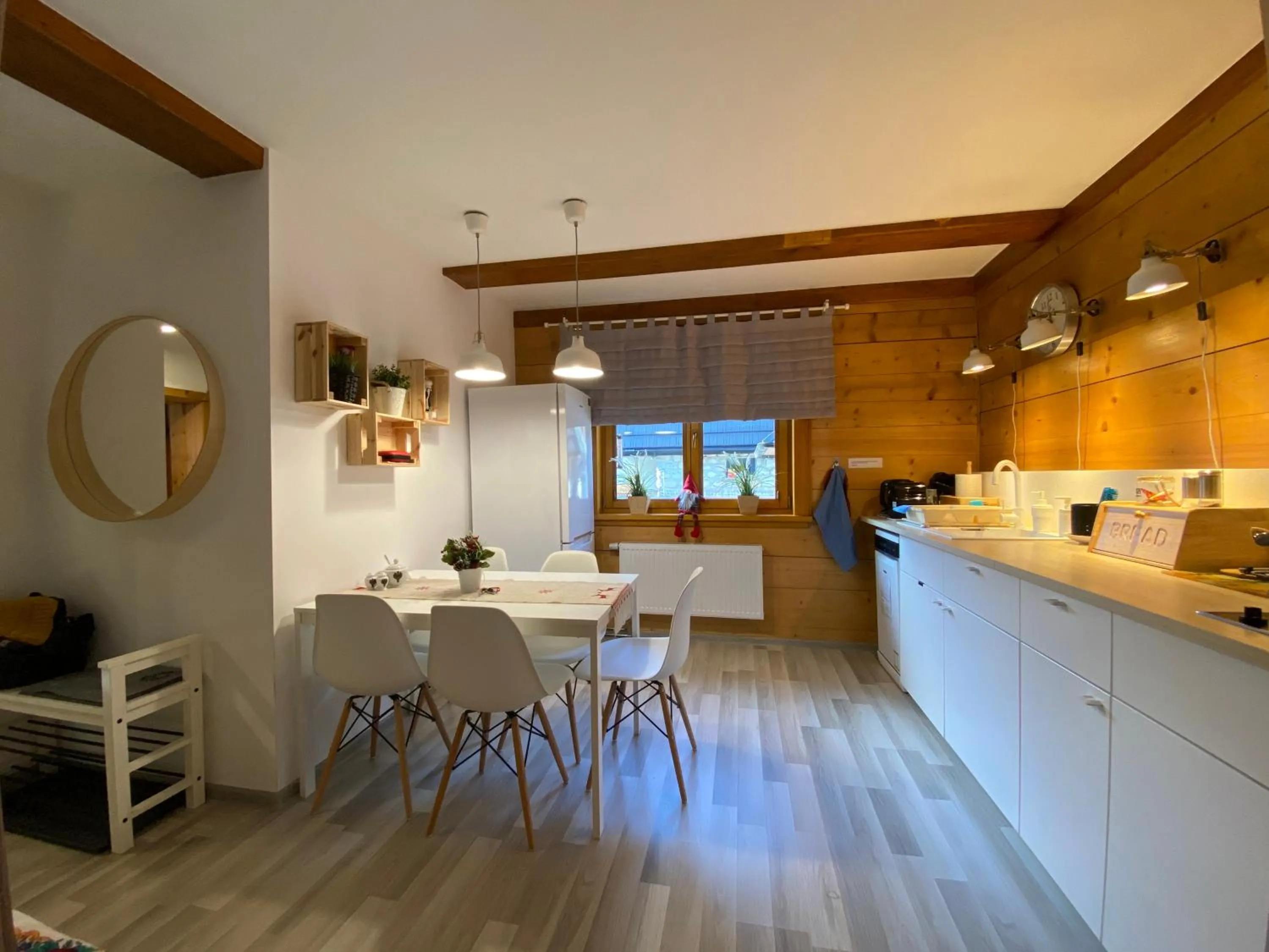 Kitchen or kitchenette in Domek Leśny