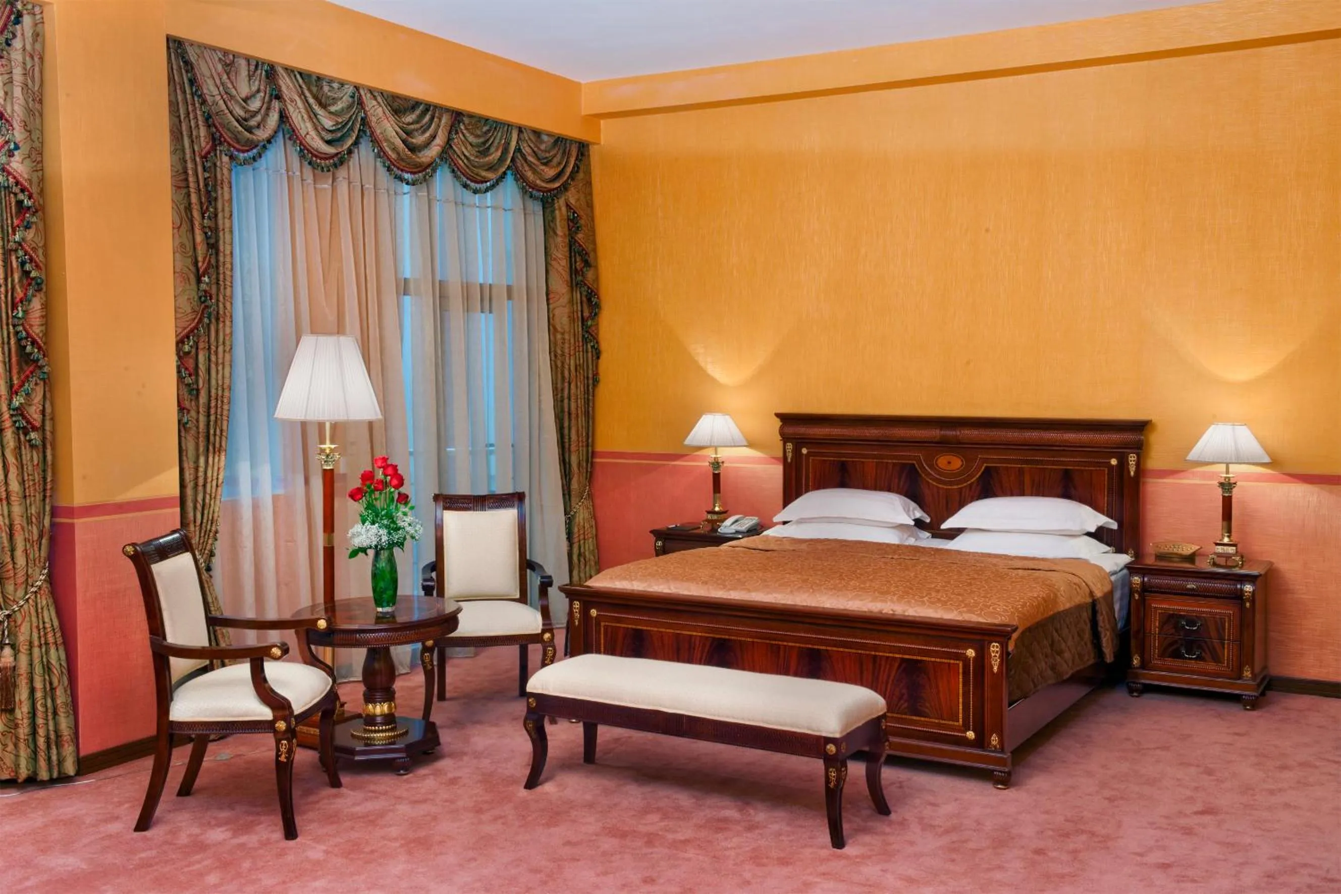 Decorative detail, Bed in Ramada Plaza by Wyndham Gence