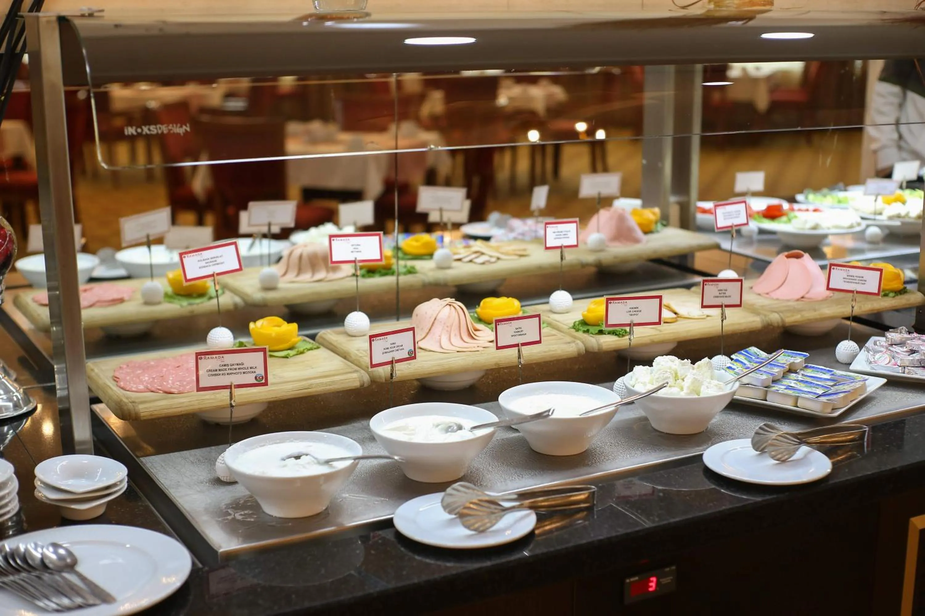 Continental breakfast in Ramada Plaza by Wyndham Gence