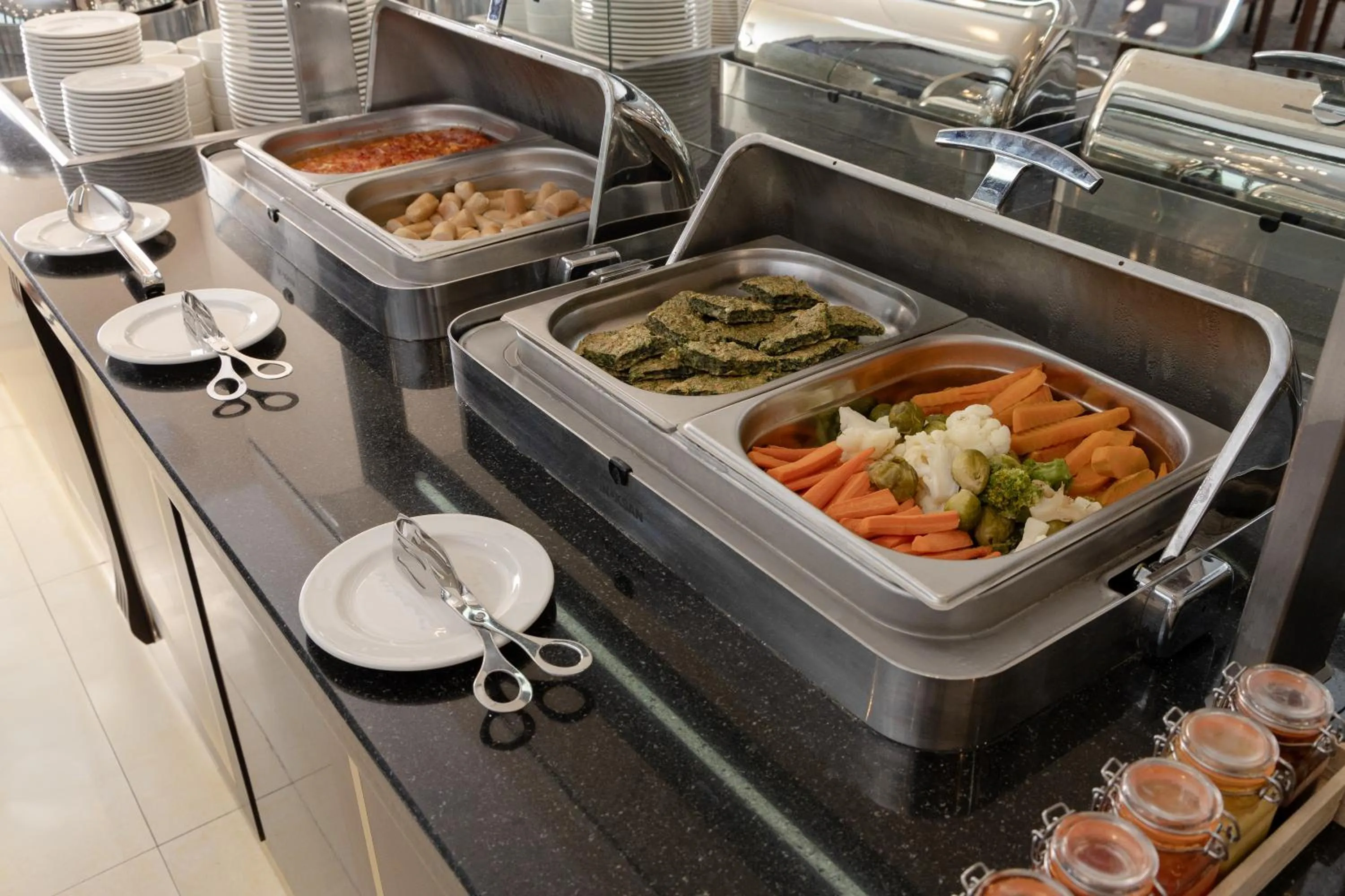 Buffet breakfast in Ramada Plaza by Wyndham Gence
