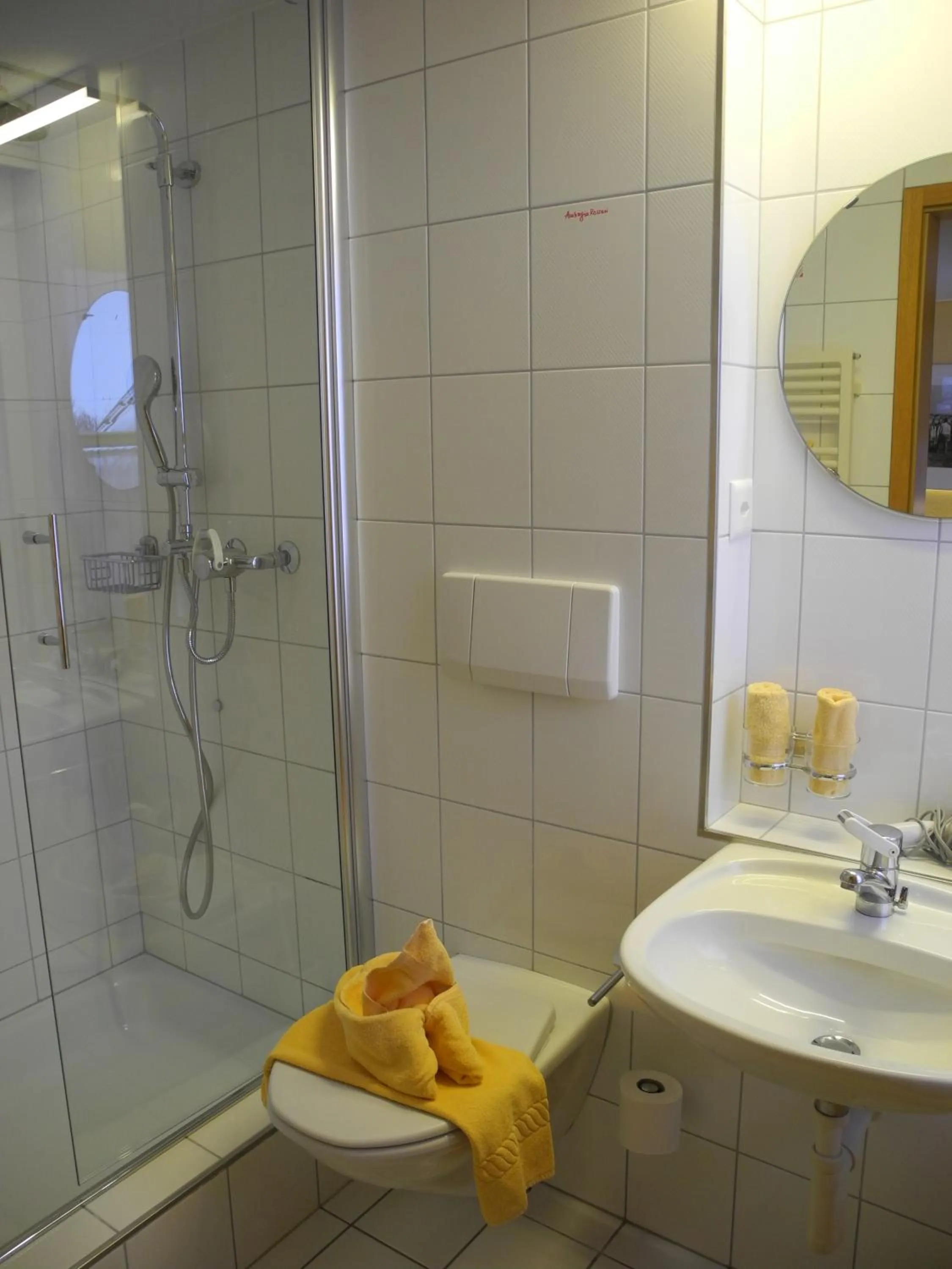 Bathroom in Landgasthaus Bären