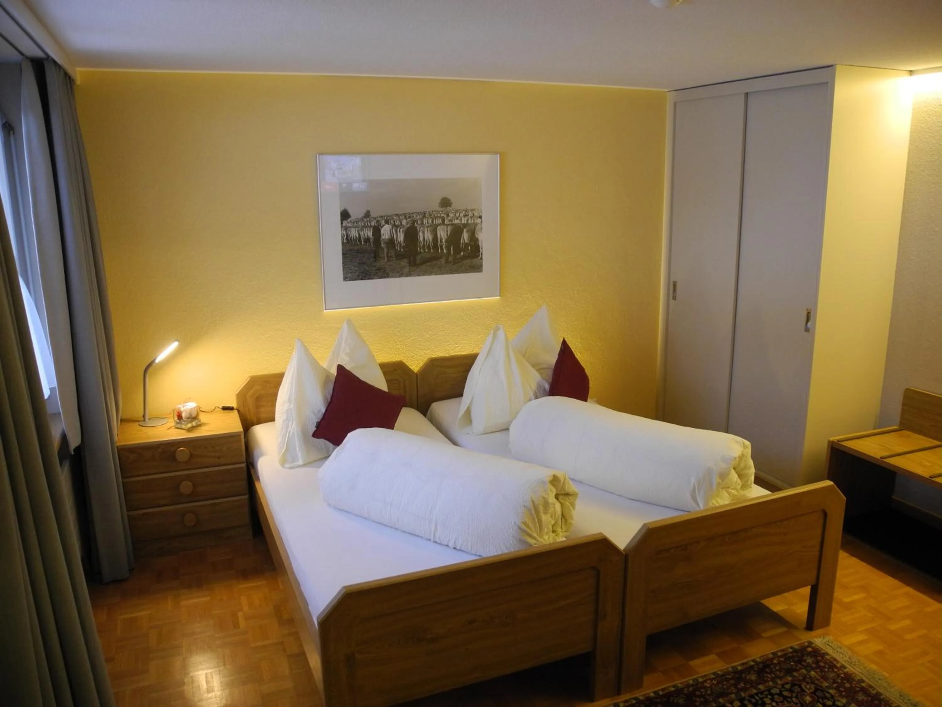 Bed in Landgasthaus Bären