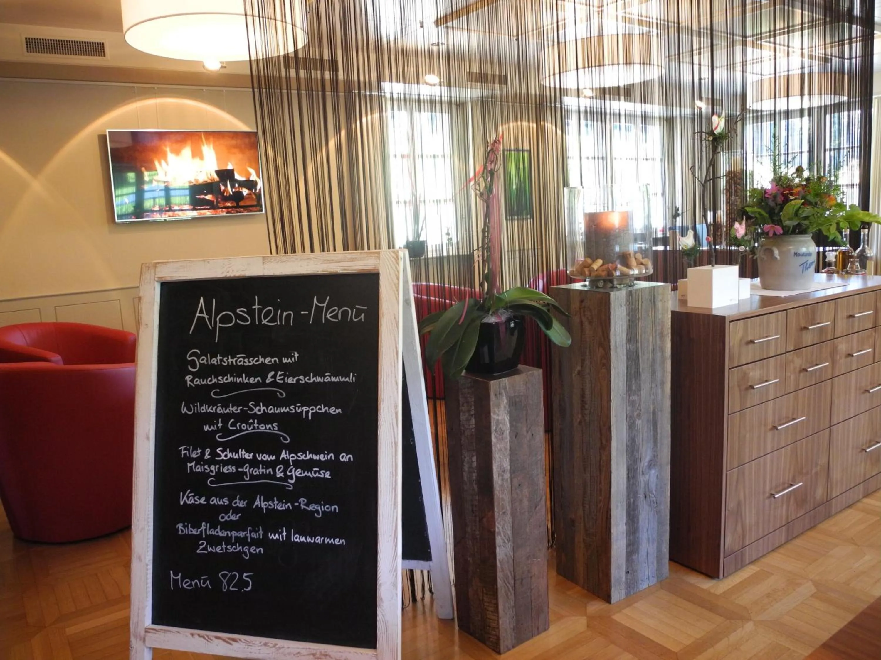 Communal lounge/ TV room in Landgasthaus Bären