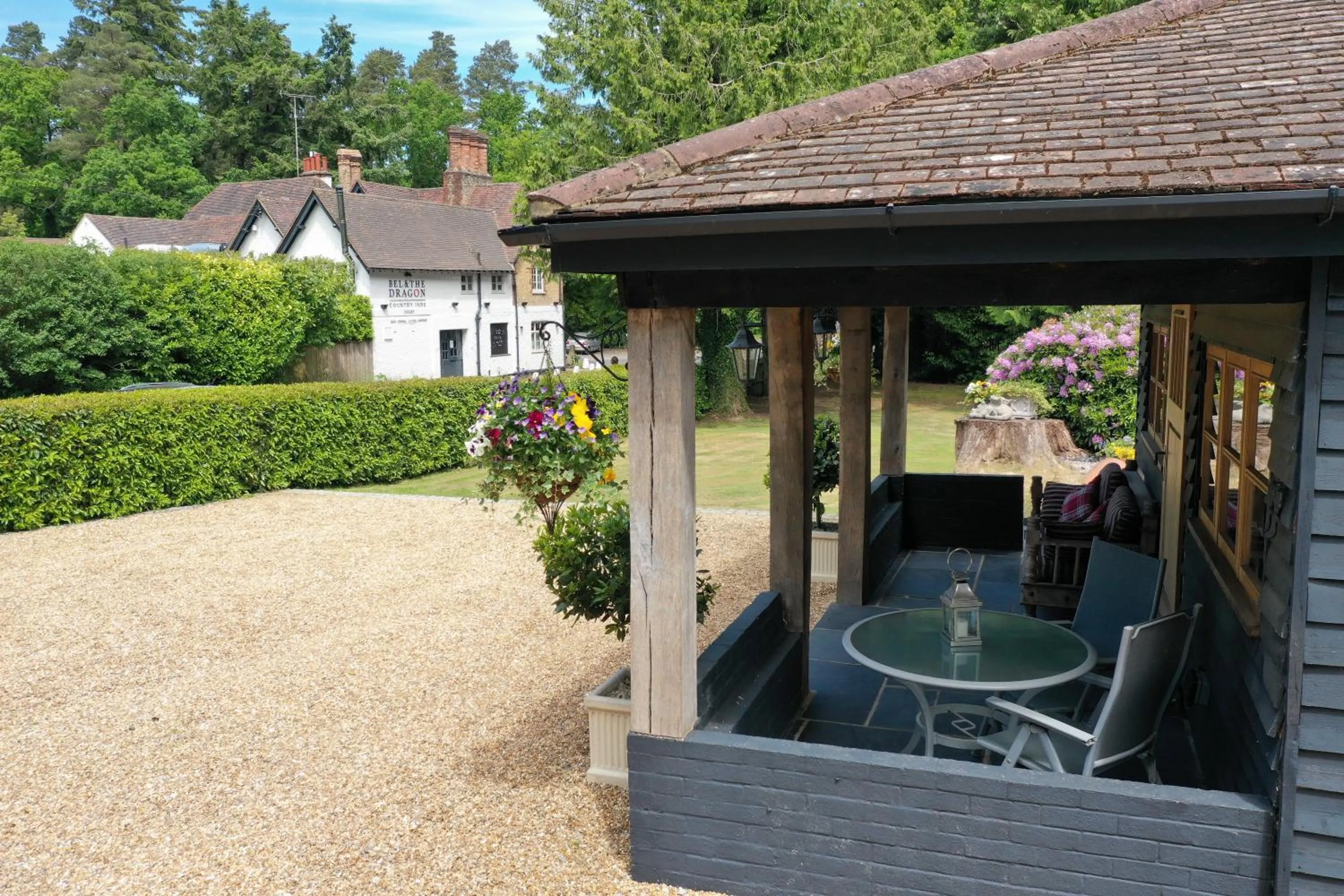 Patio in The Devils Cradle