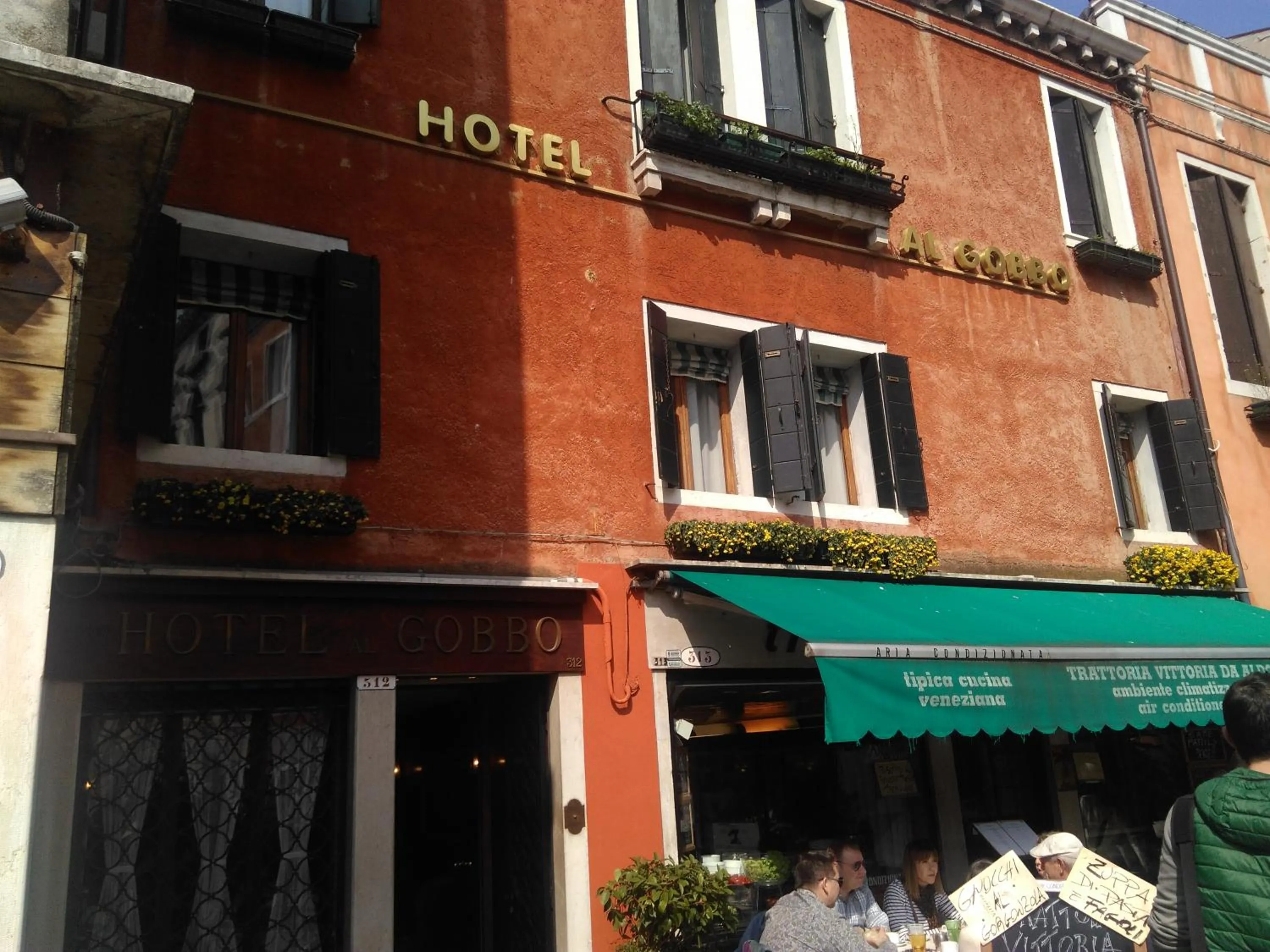 Facade/entrance in Albergo Al Gobbo