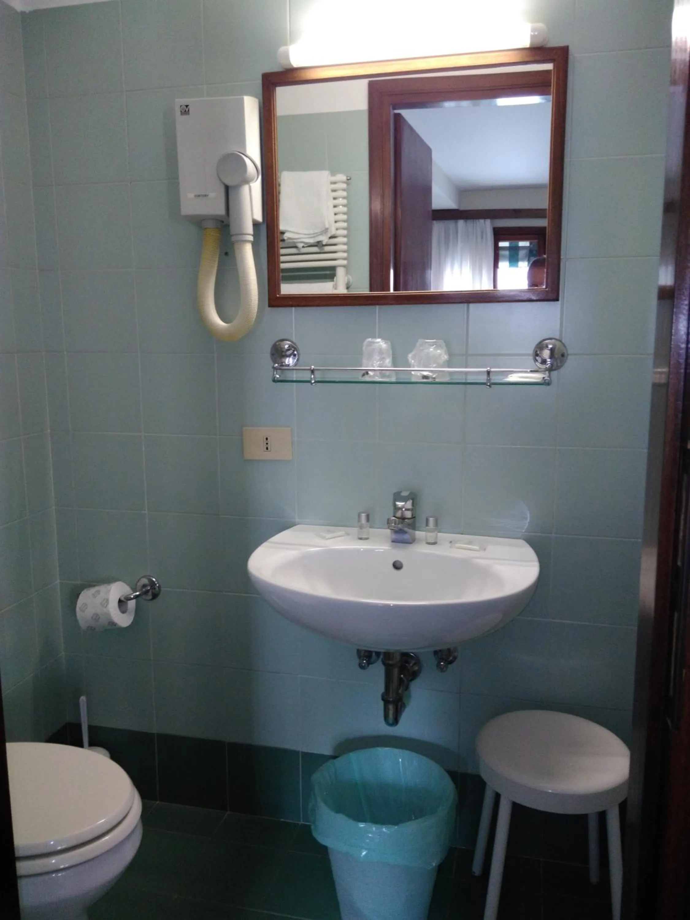Bathroom in Albergo Al Gobbo