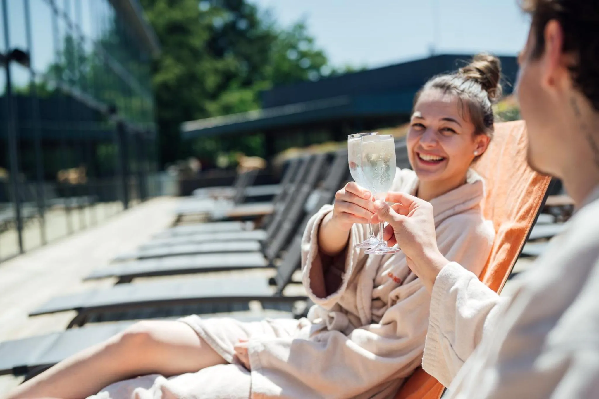Balcony/Terrace in Balvanyos Resort - Peakture Hotel & Grand Hotel Balvanyos