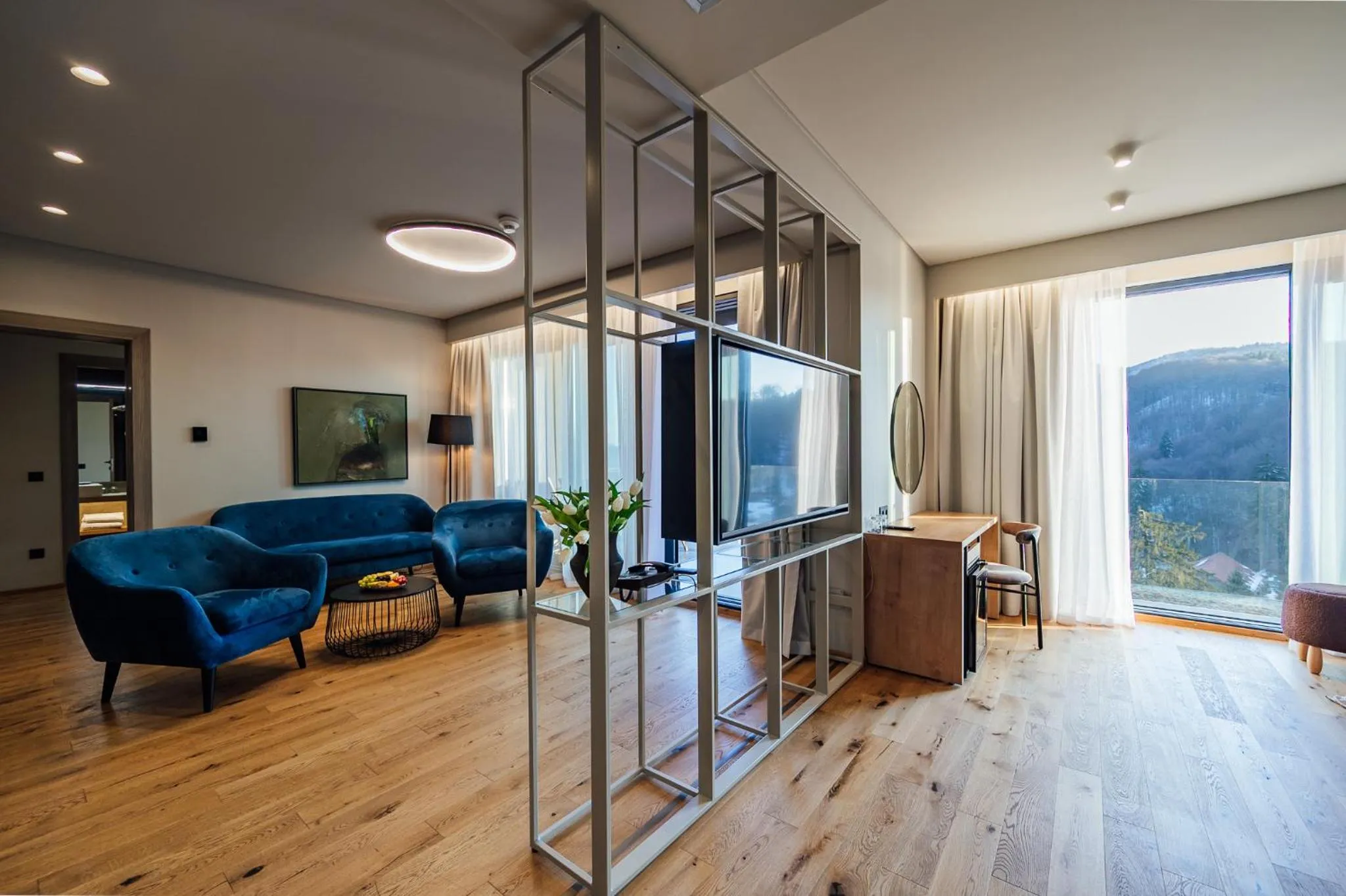 Living room in Balvanyos Resort - Peakture Hotel & Grand Hotel Balvanyos