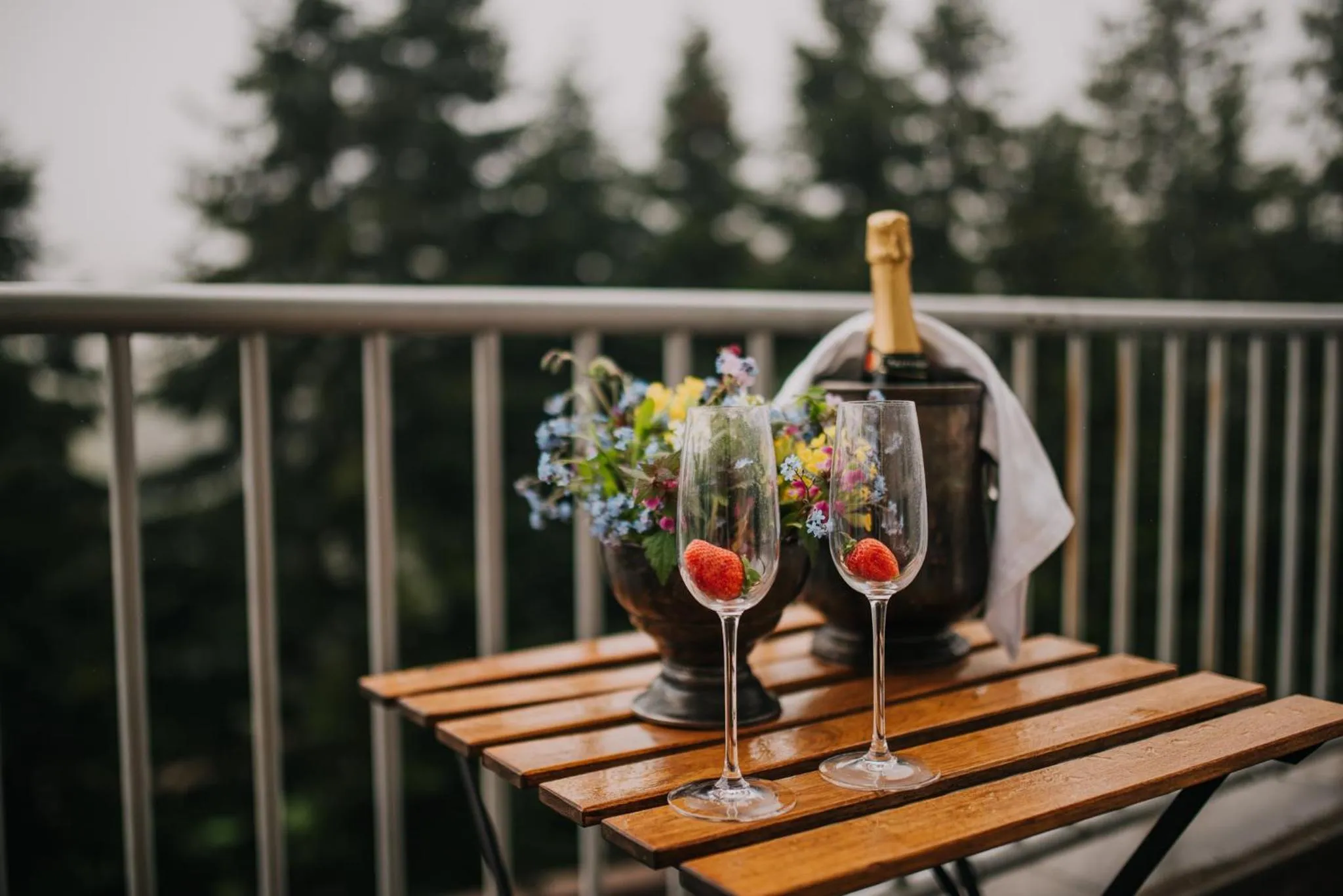 Balcony/Terrace in Balvanyos Resort - Peakture Hotel & Grand Hotel Balvanyos