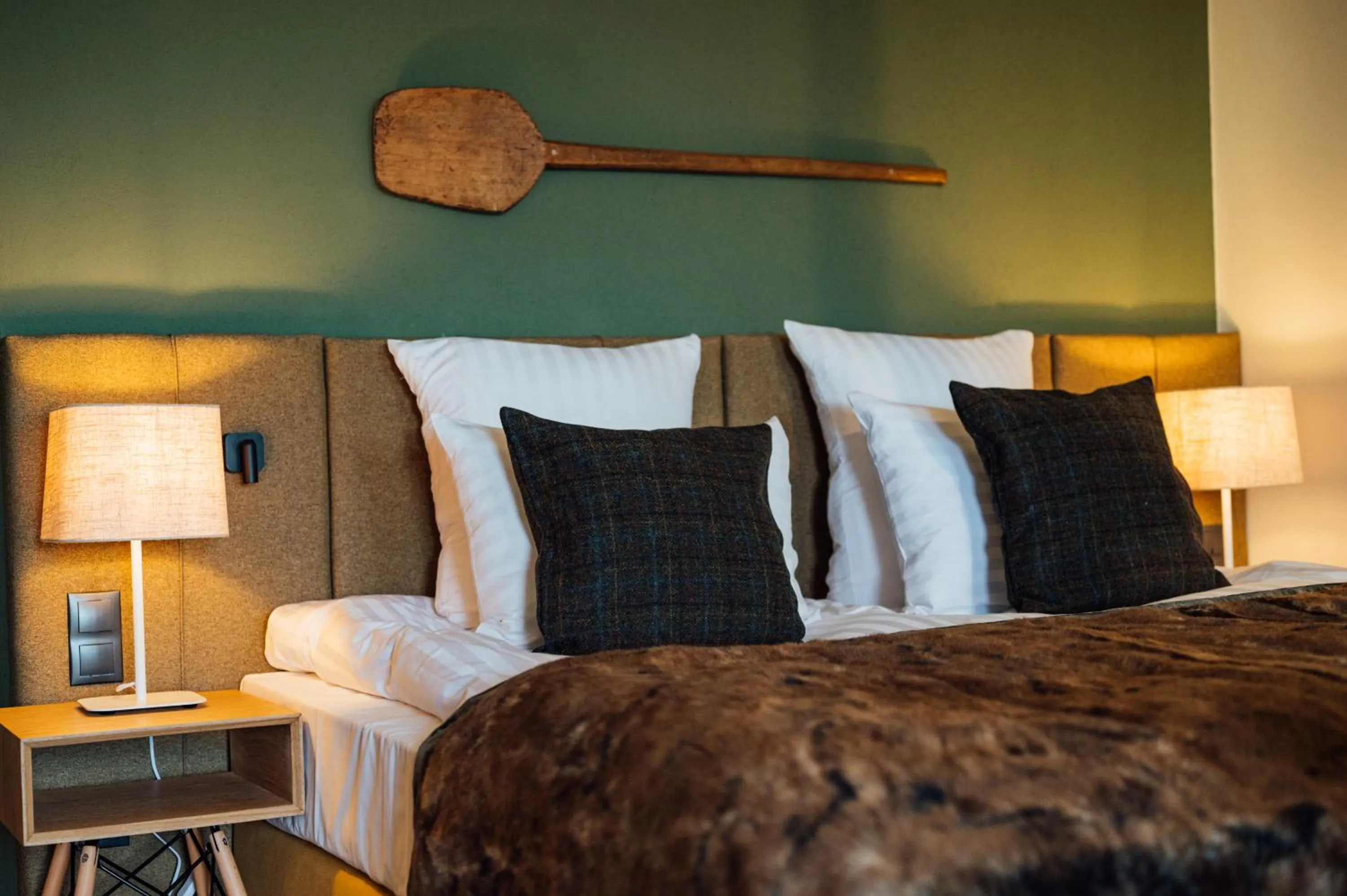 Bed in Balvanyos Resort - Peakture Hotel & Grand Hotel Balvanyos