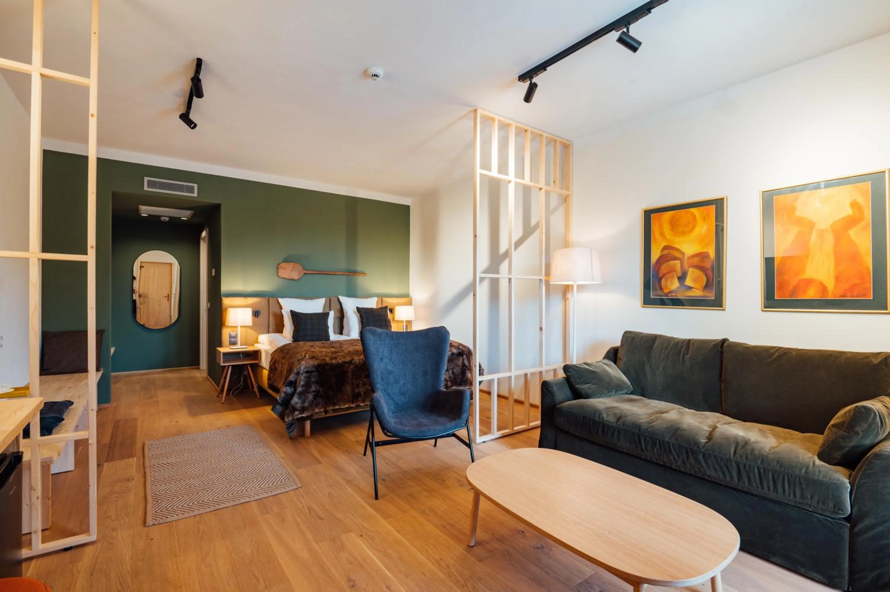 Living room in Balvanyos Resort - Peakture Hotel & Grand Hotel Balvanyos