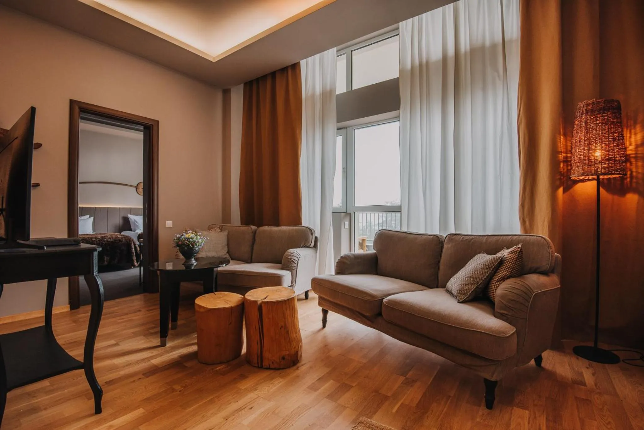 Living room in Balvanyos Resort - Peakture Hotel & Grand Hotel Balvanyos