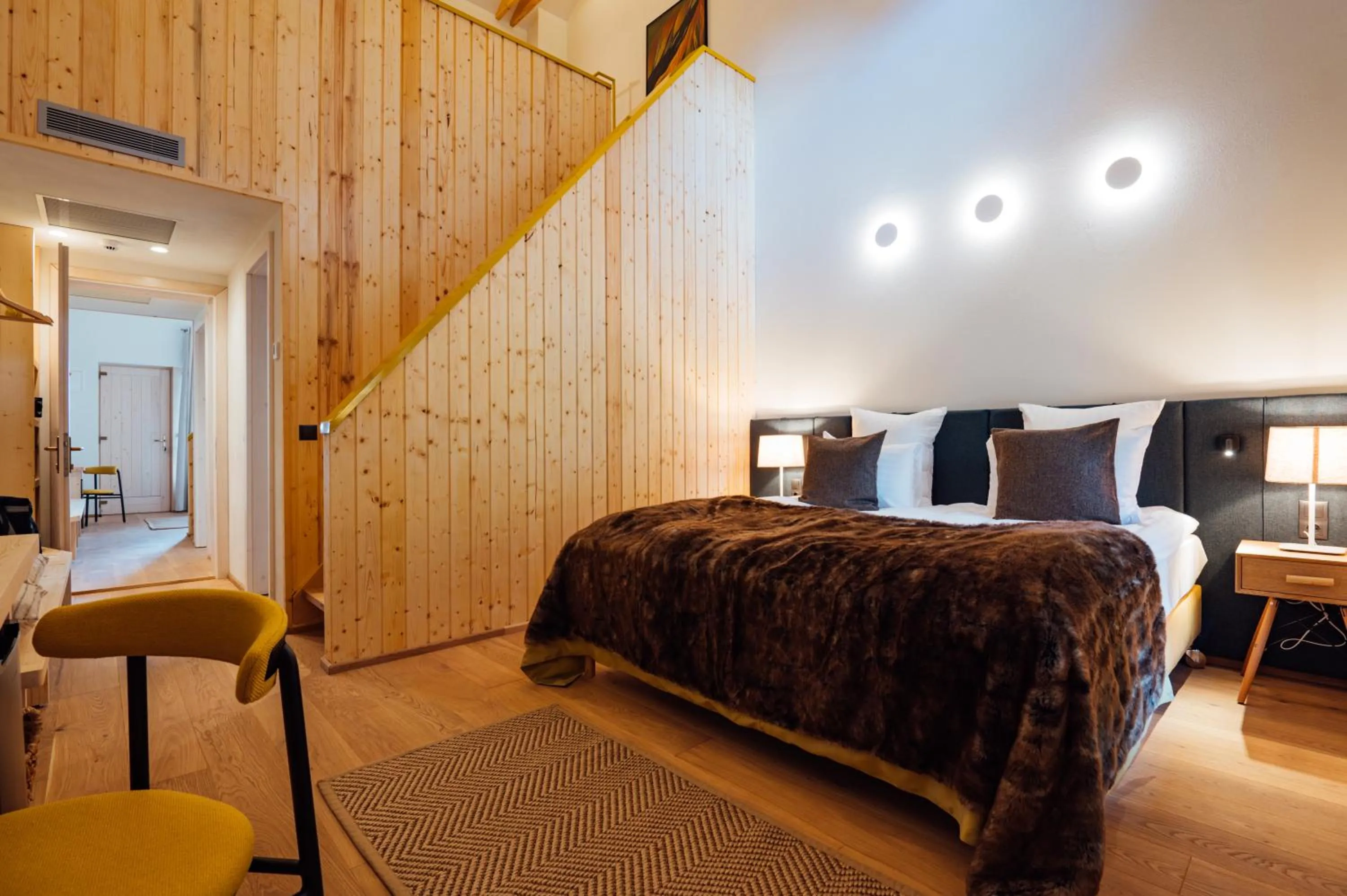 Bed in Balvanyos Resort - Peakture Hotel & Grand Hotel Balvanyos