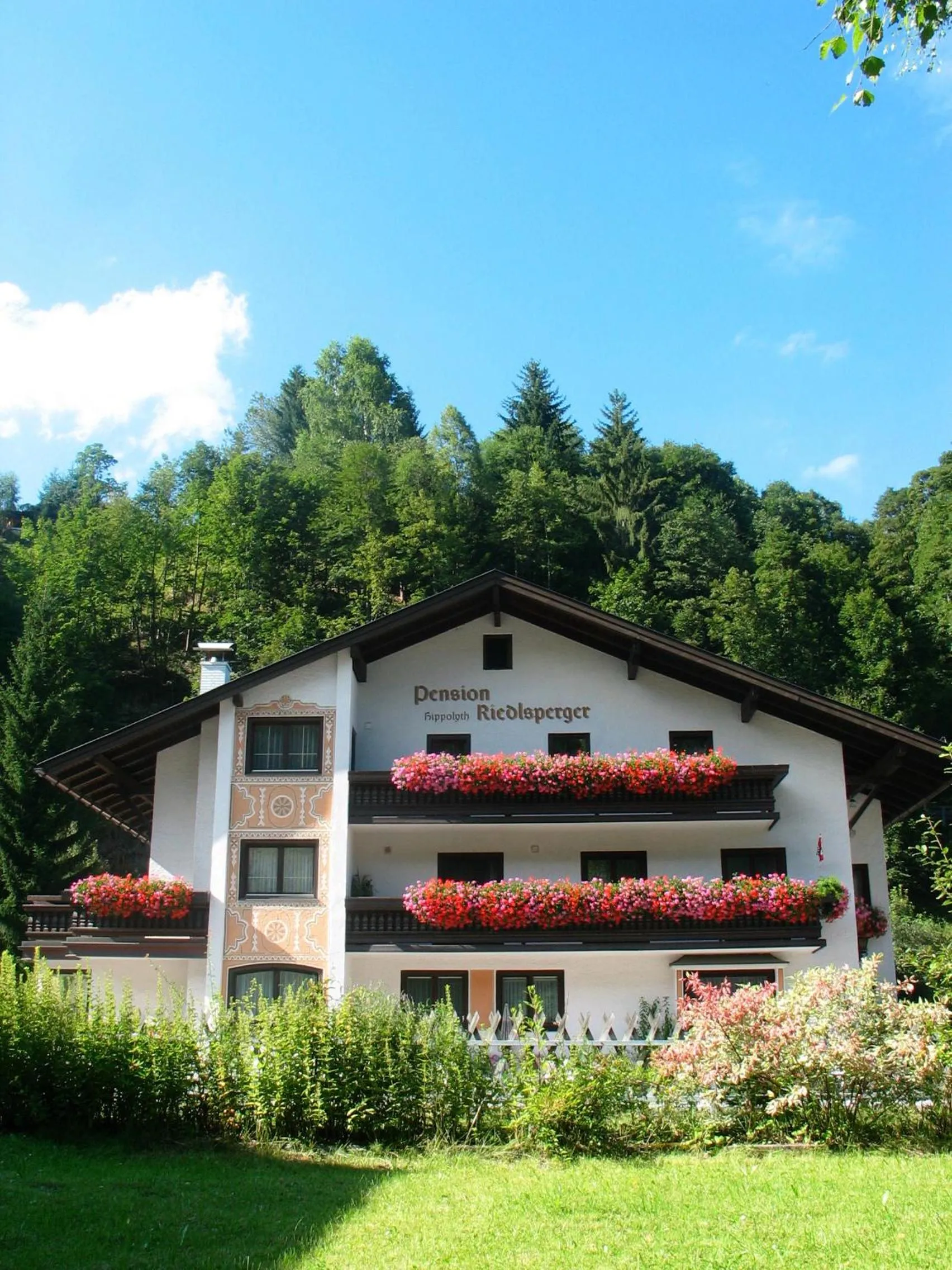 Facade/entrance in Pension Riedlsperger