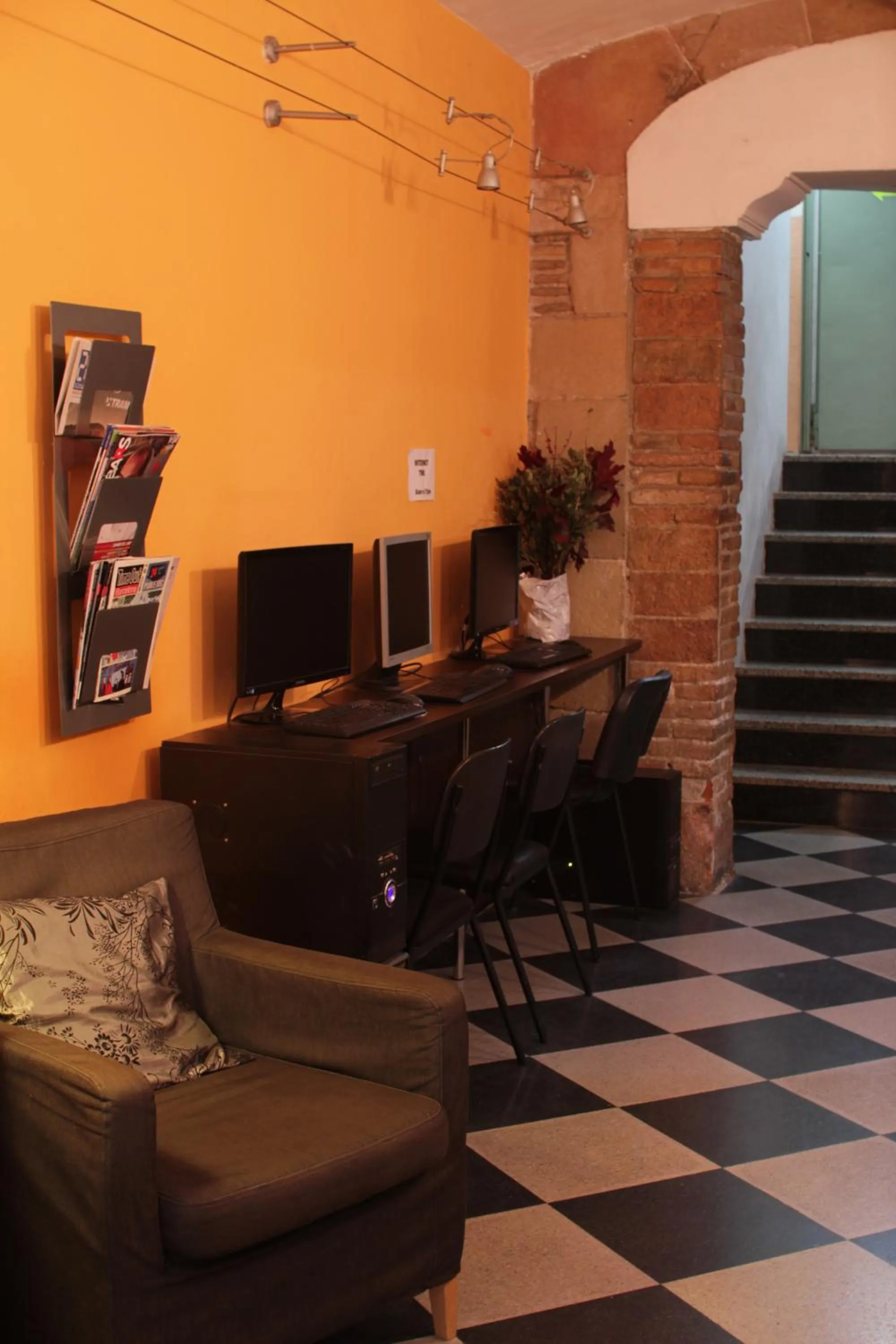 Lobby or reception in Hostel New York