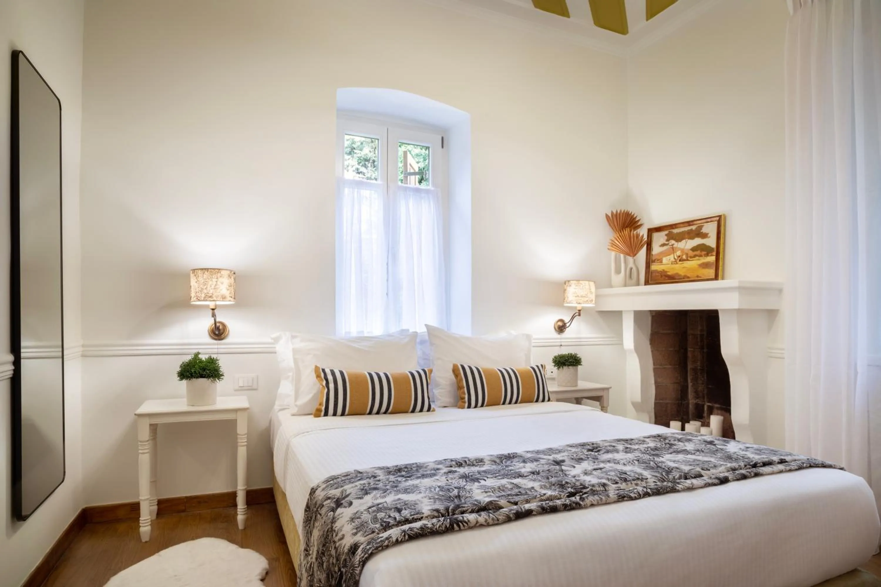 Bed in Archontiko Parnassus Dadi