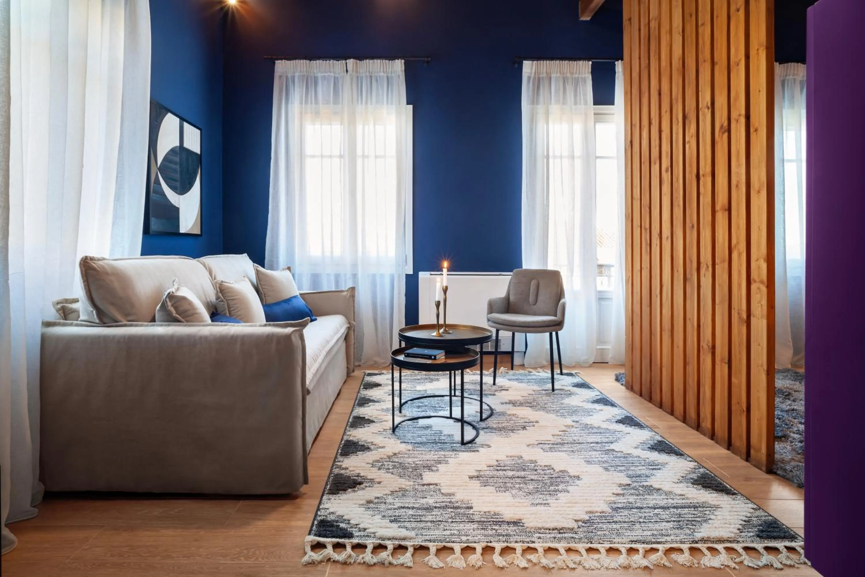 Living room in Archontiko Parnassus Dadi