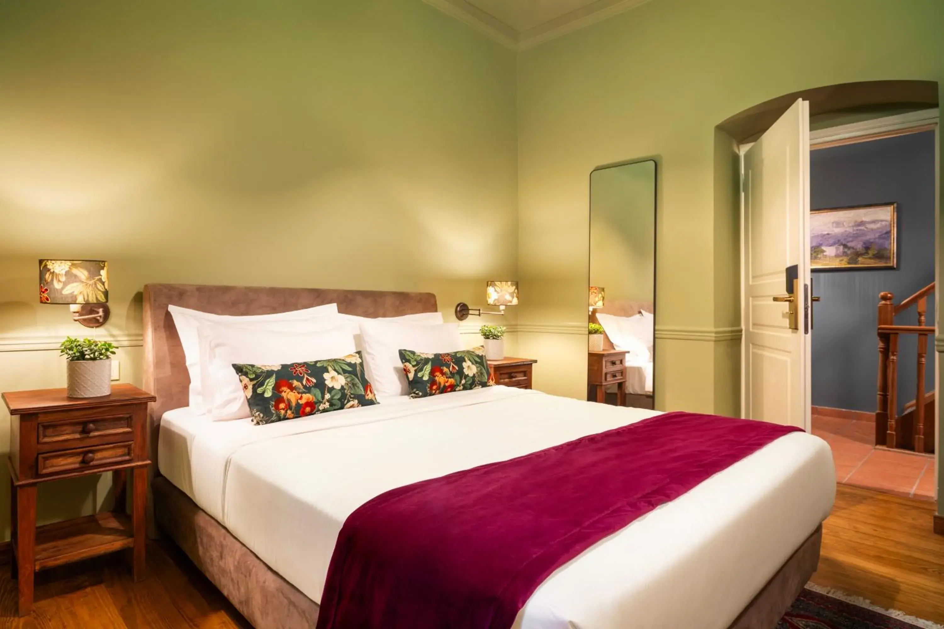 Classic Double Room with Mountain View in Archontiko Parnassus Dadi Classic Double Room with Mountain View in Archontiko Parnassus Dadi