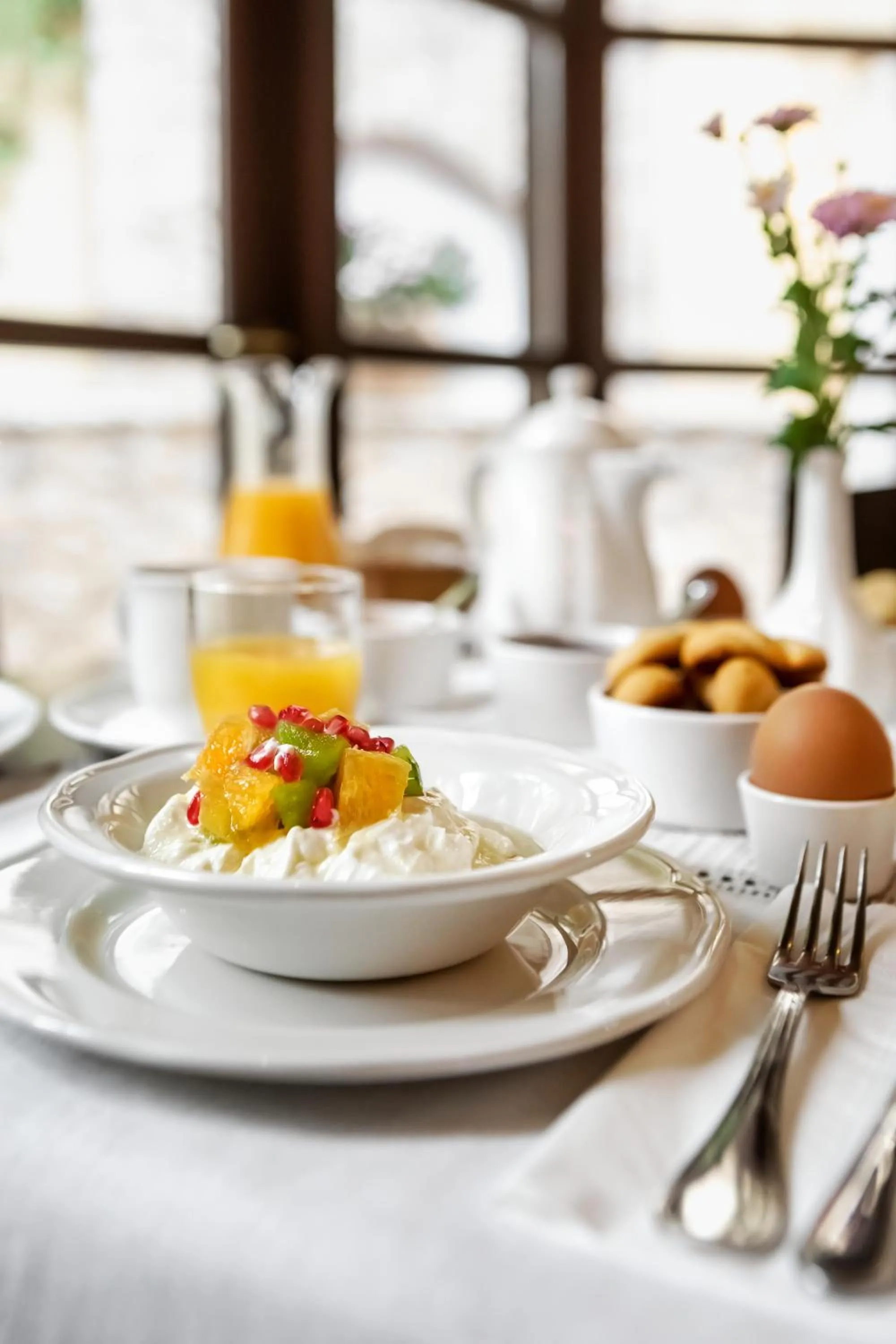 Breakfast in Archontiko Parnassus Dadi