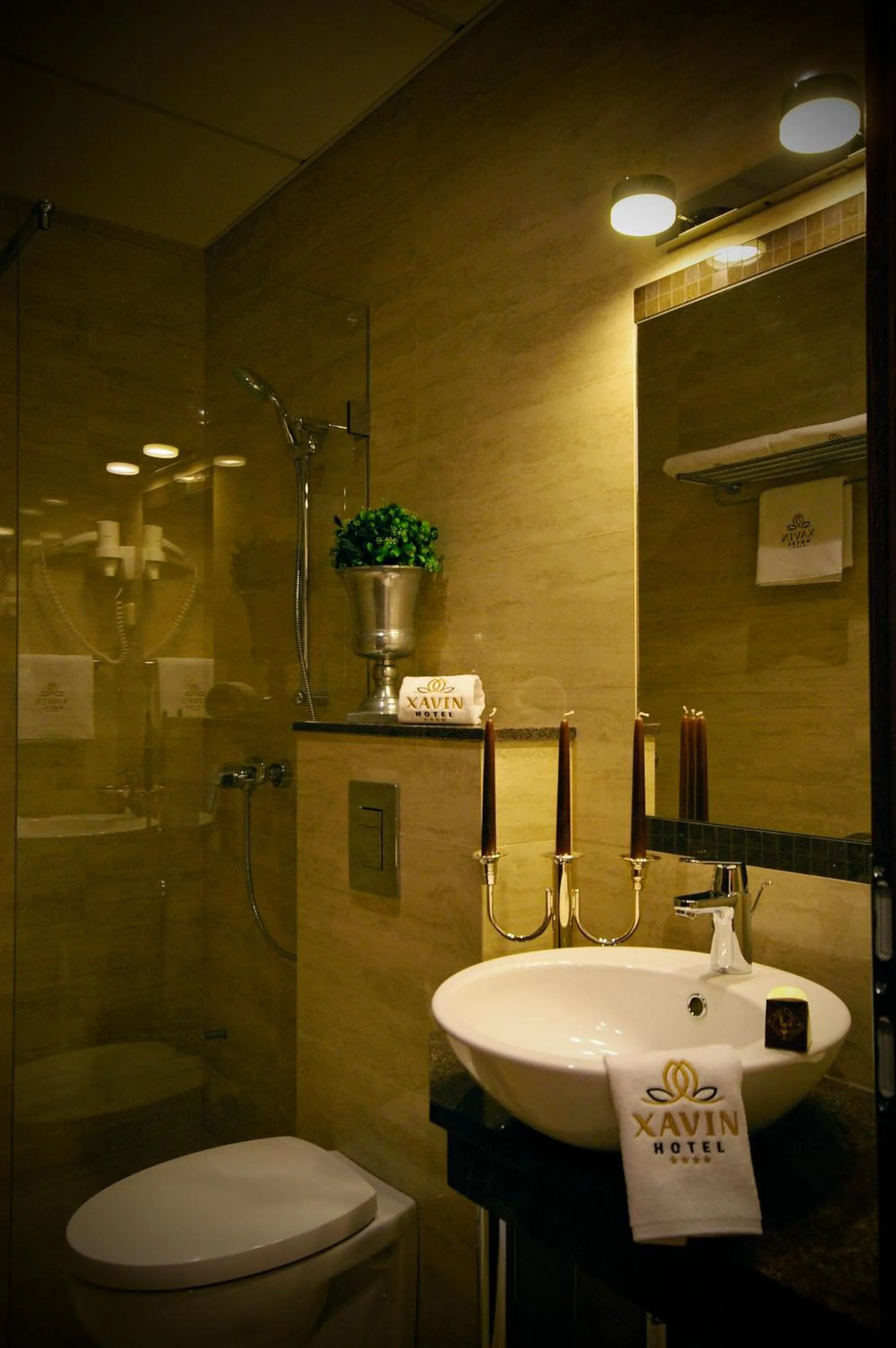 Bathroom in Xavin Wellness Hotel & Restaurant